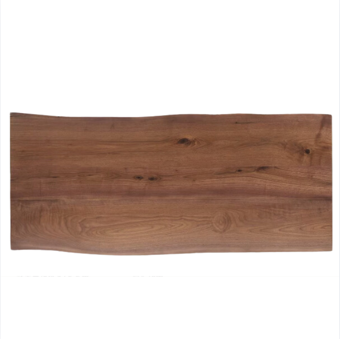 Black Walnut Solid Wood Natural Edge Large Board Dining Table