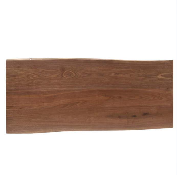 Black Walnut Solid Wood Natural Edge Large Board Dining Table