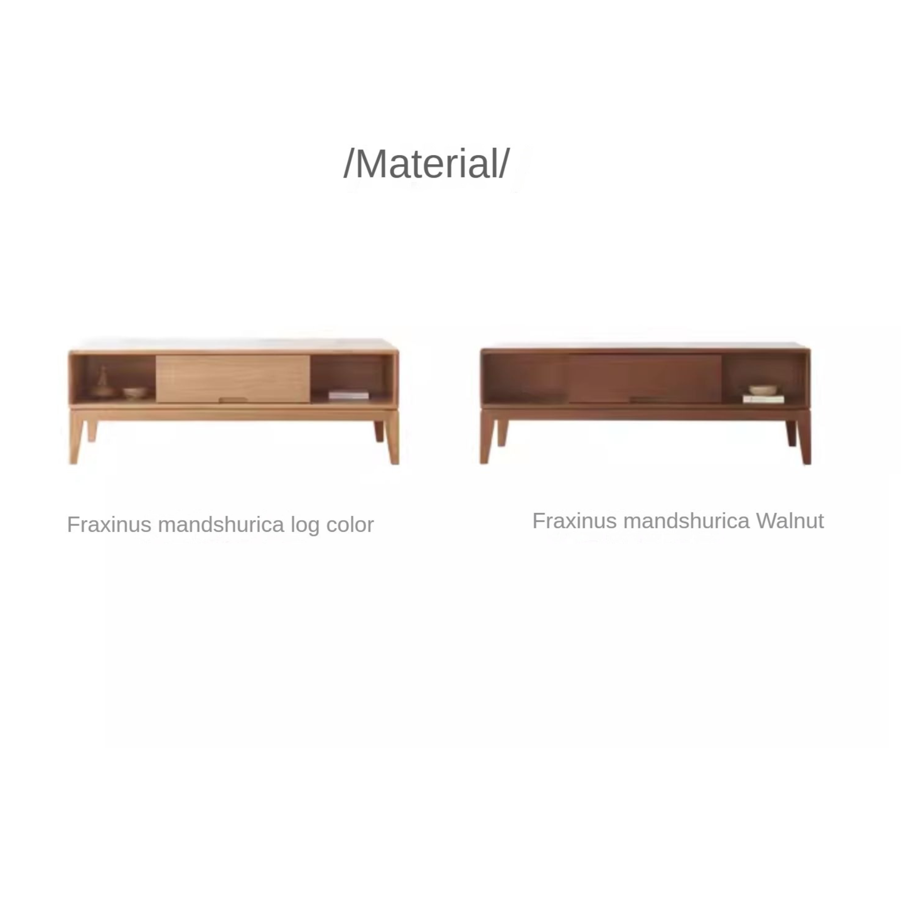 Ash Solid Wood New Style Modern Nordic Coffee Table