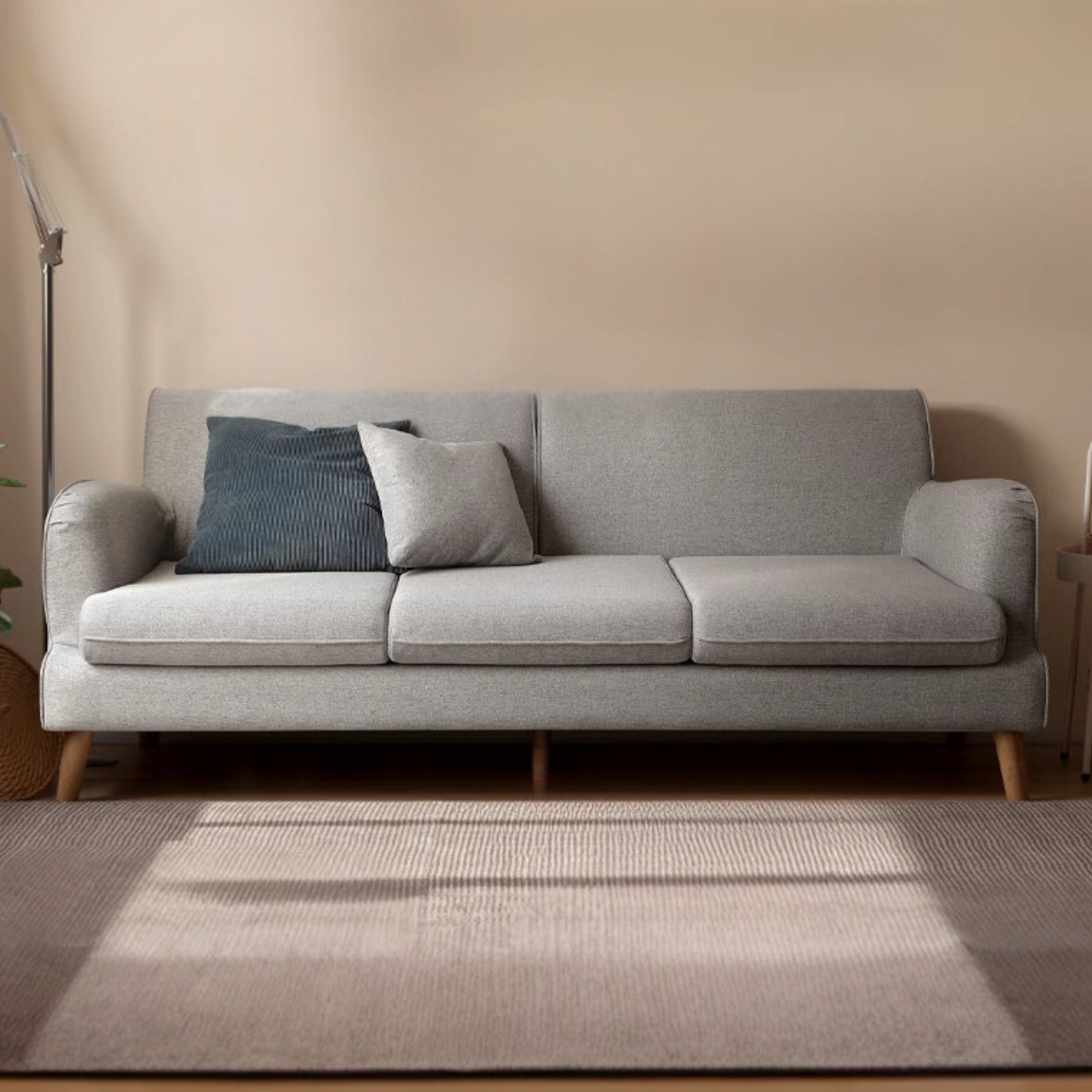 Fabric Simple Modern Sofa.