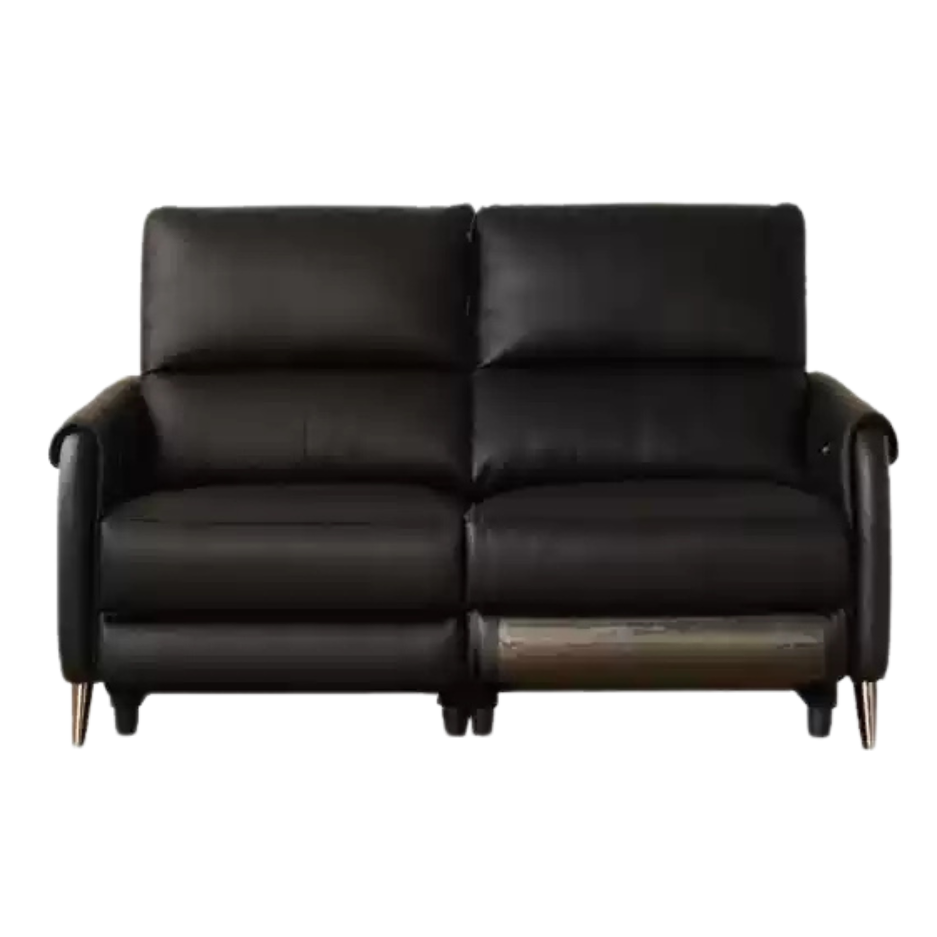 Leather Sofa Multifunctional Telescopic Electric Sofa.