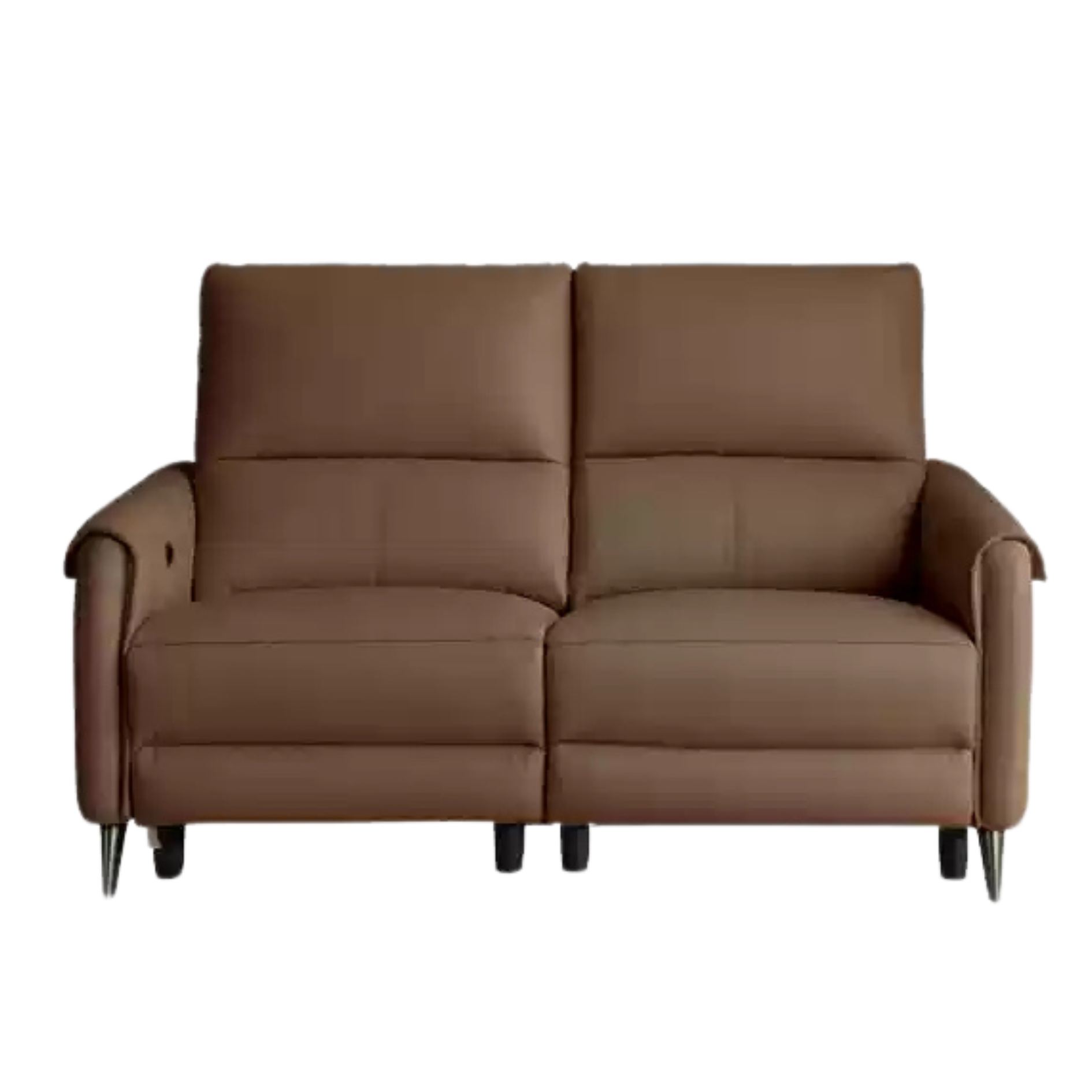 Leather Sofa Multifunctional Telescopic Electric Sofa.