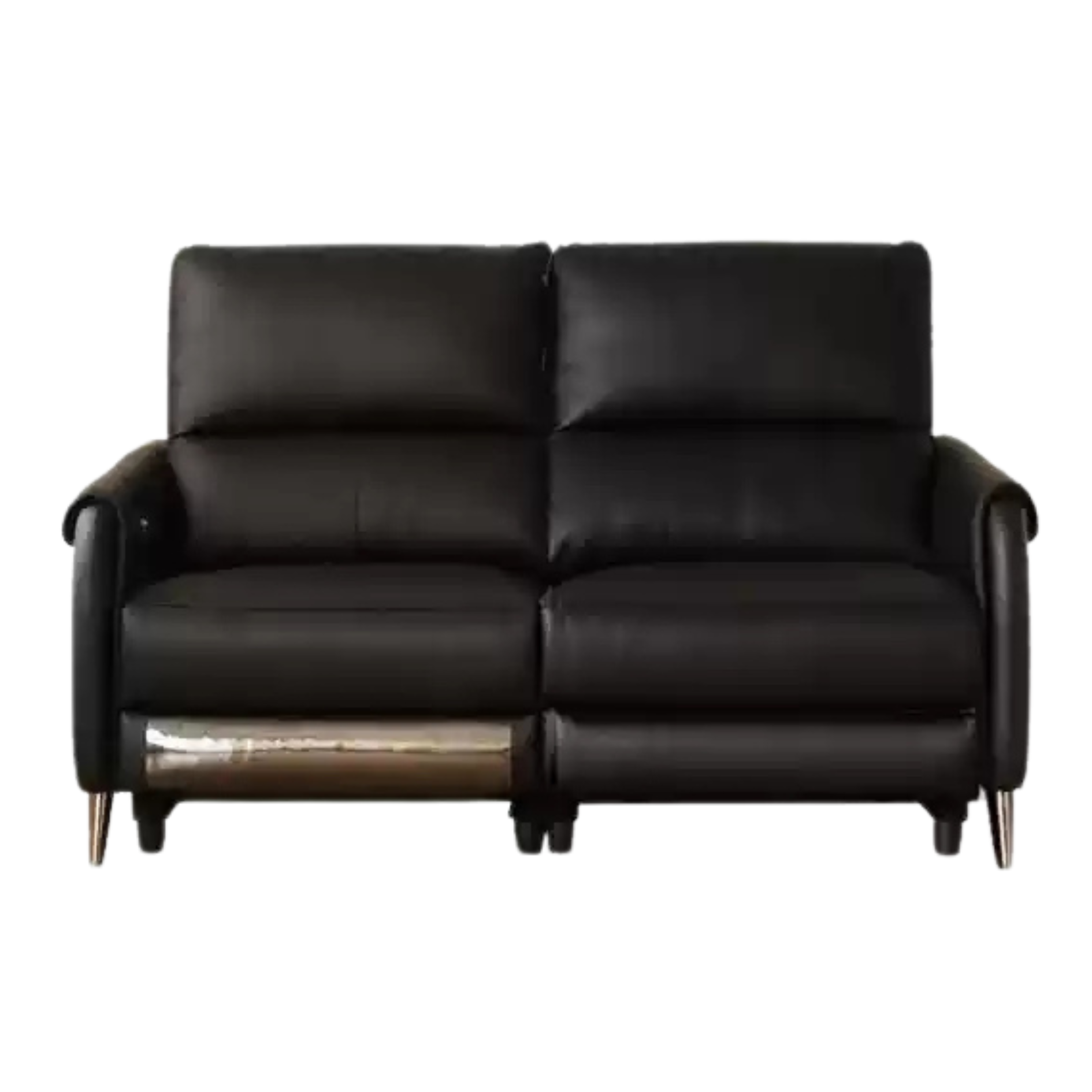Leather Sofa Multifunctional Telescopic Electric Sofa.
