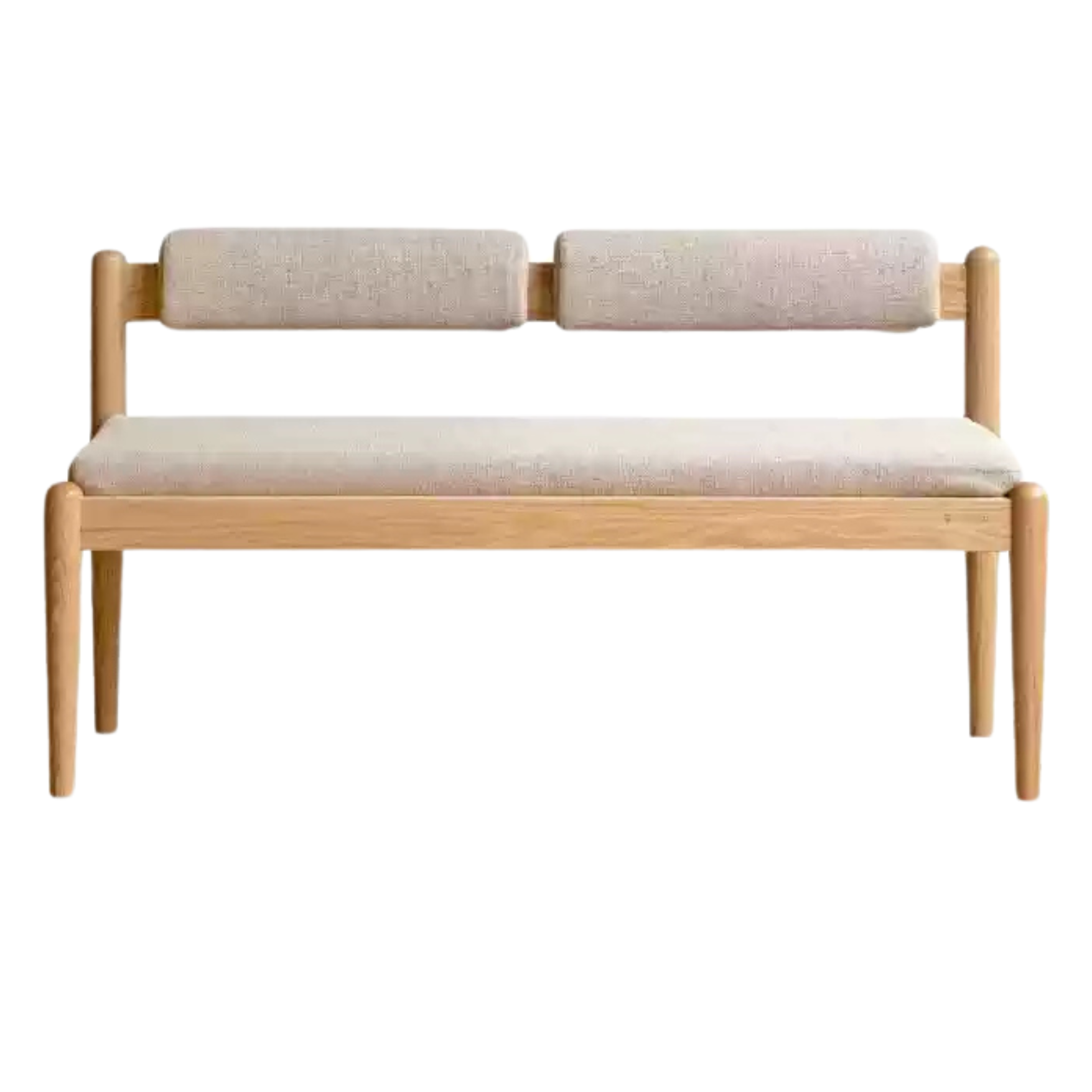 Black Walnut, Oak Solid Wood Soft Bench