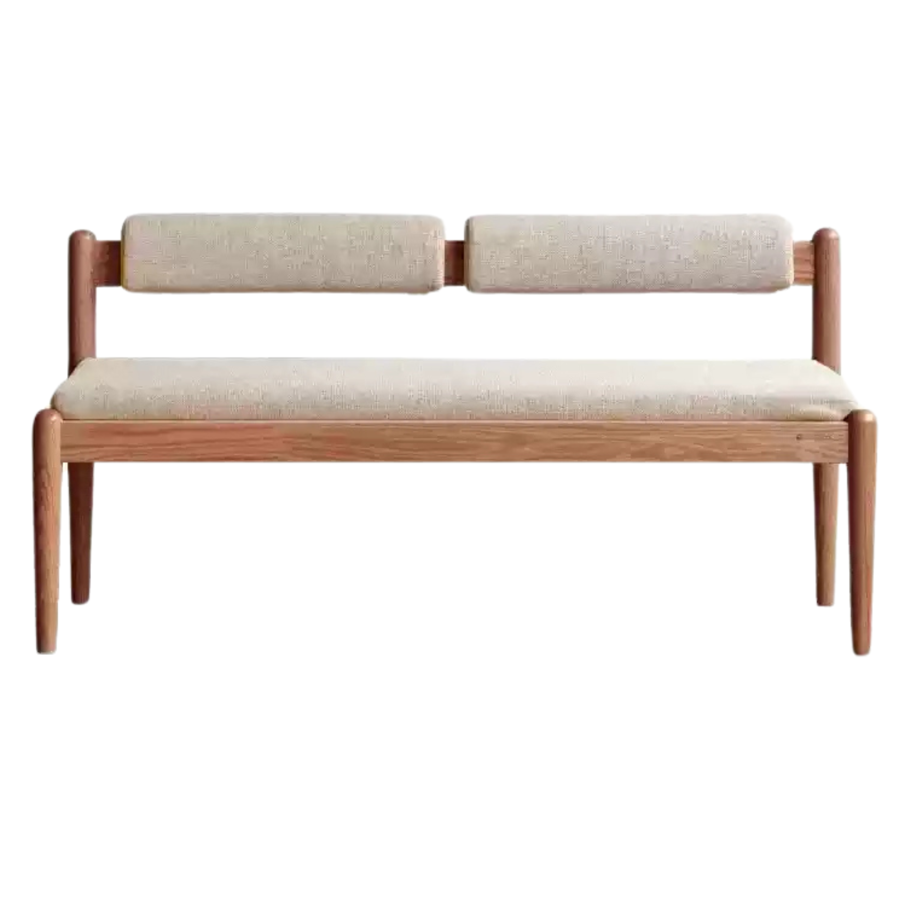 Black Walnut, Oak Solid Wood Soft Bench