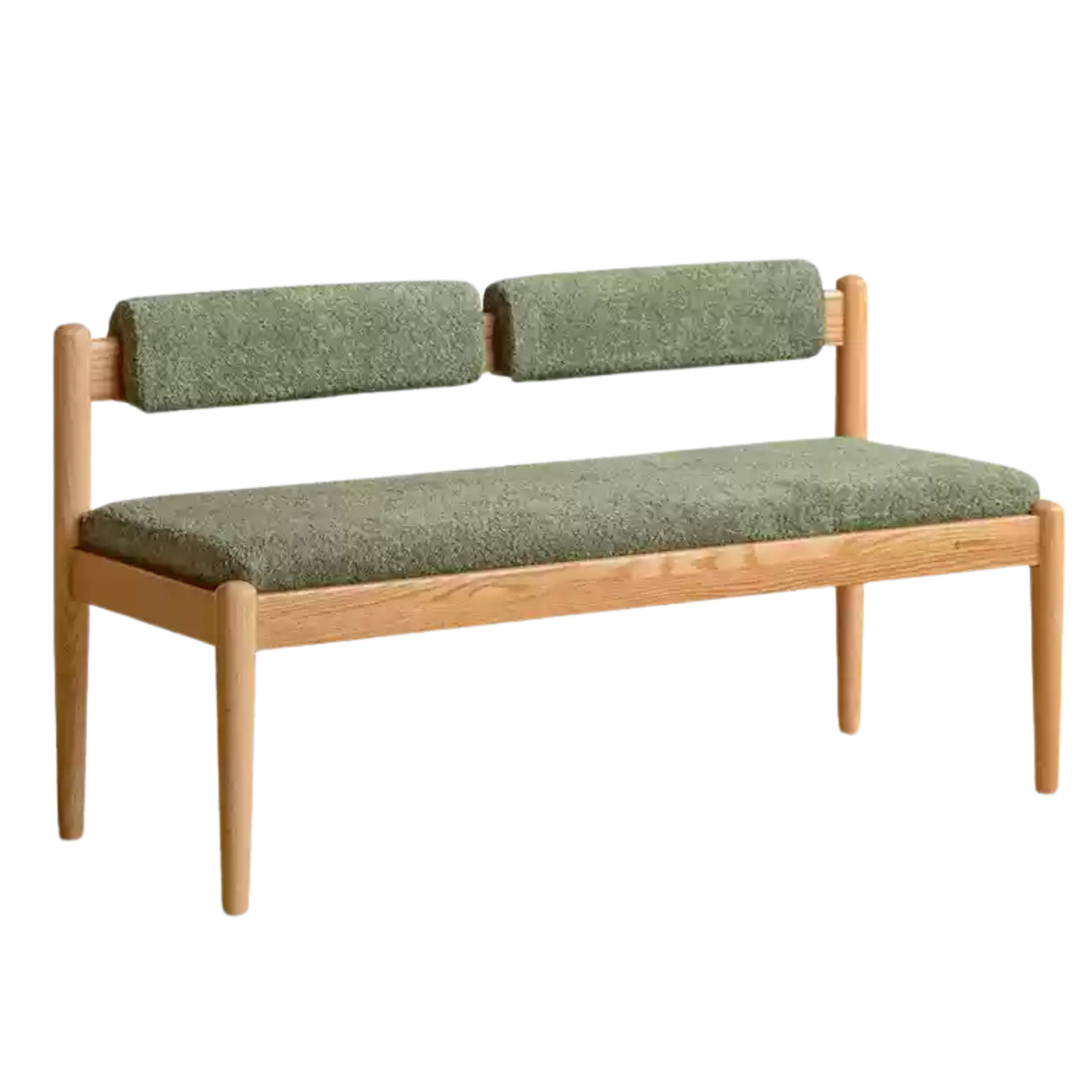 Black Walnut, Oak Solid Wood Soft Bench