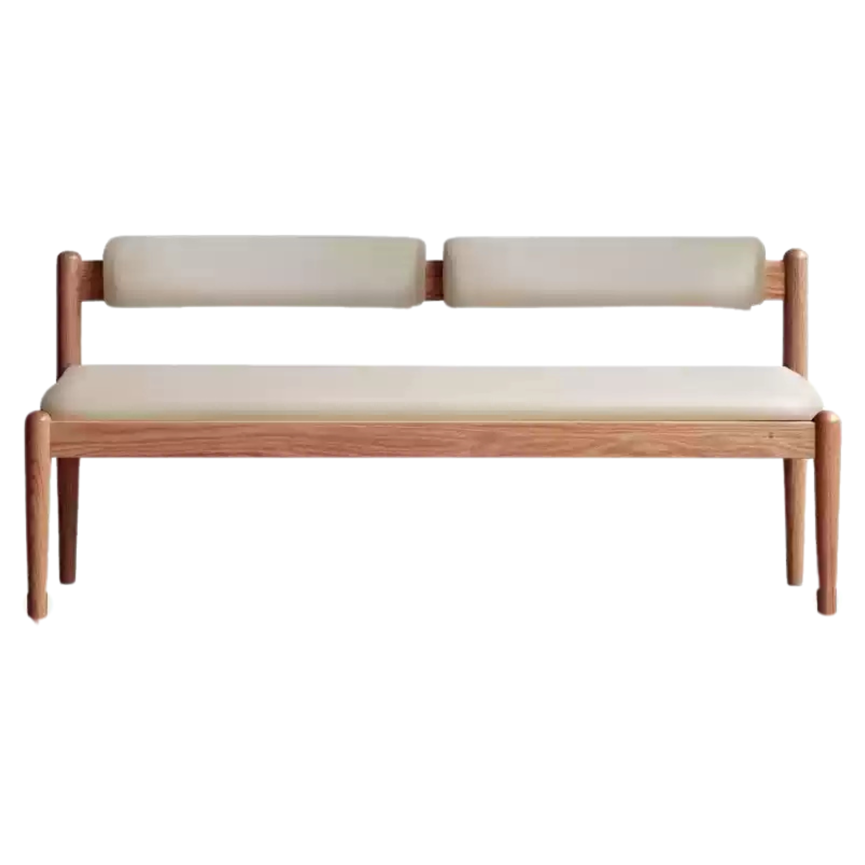 Black Walnut, Oak Solid Wood Soft Bench