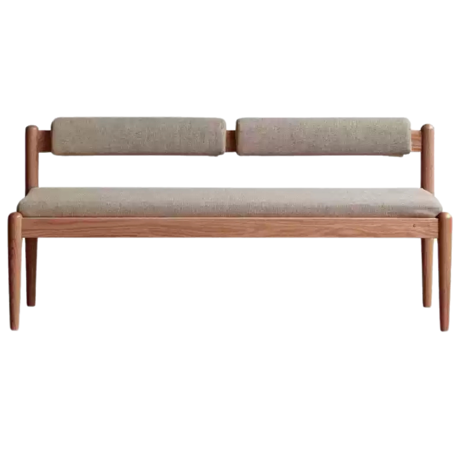 Black Walnut, Oak Solid Wood Soft Bench