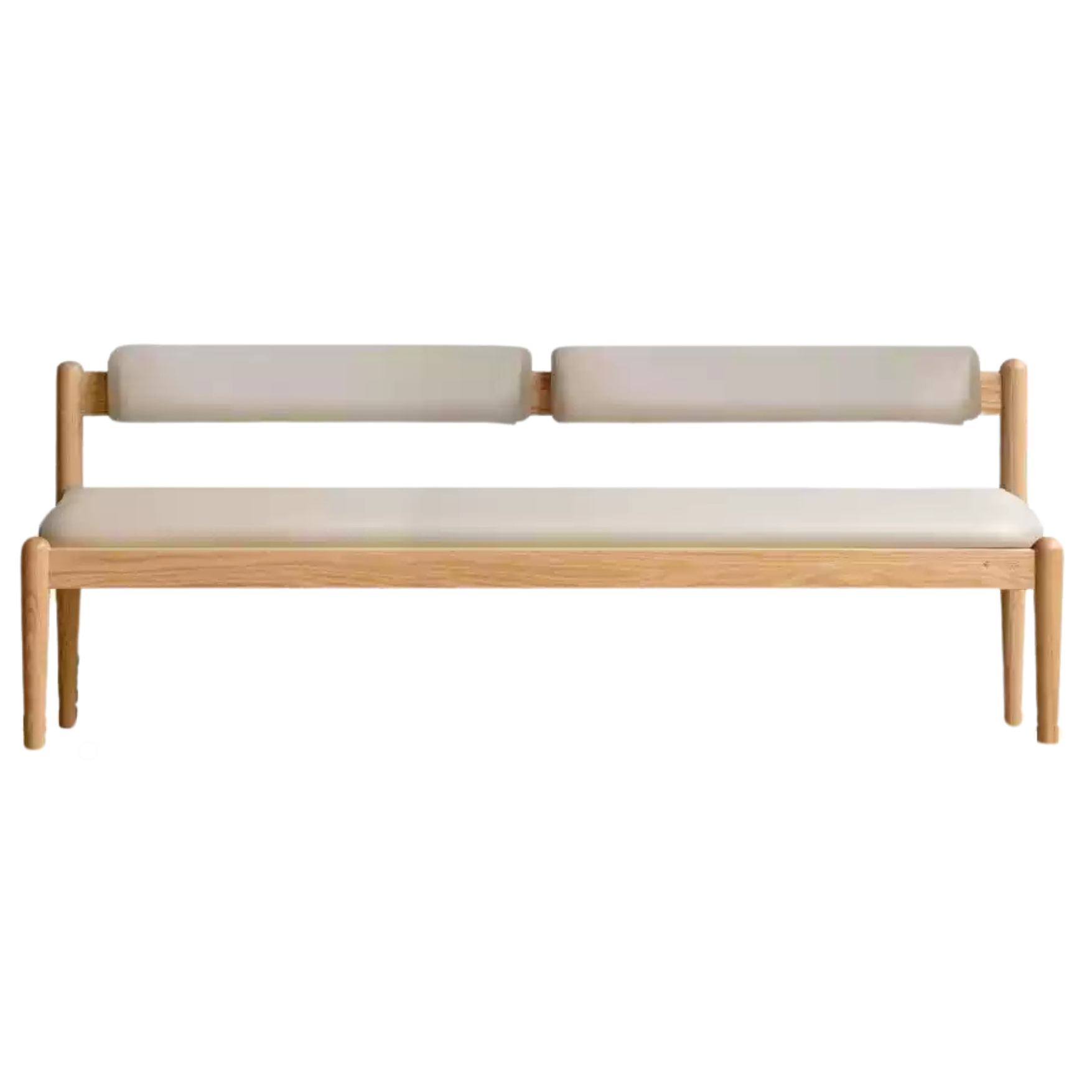 Black Walnut, Oak Solid Wood Soft Bench