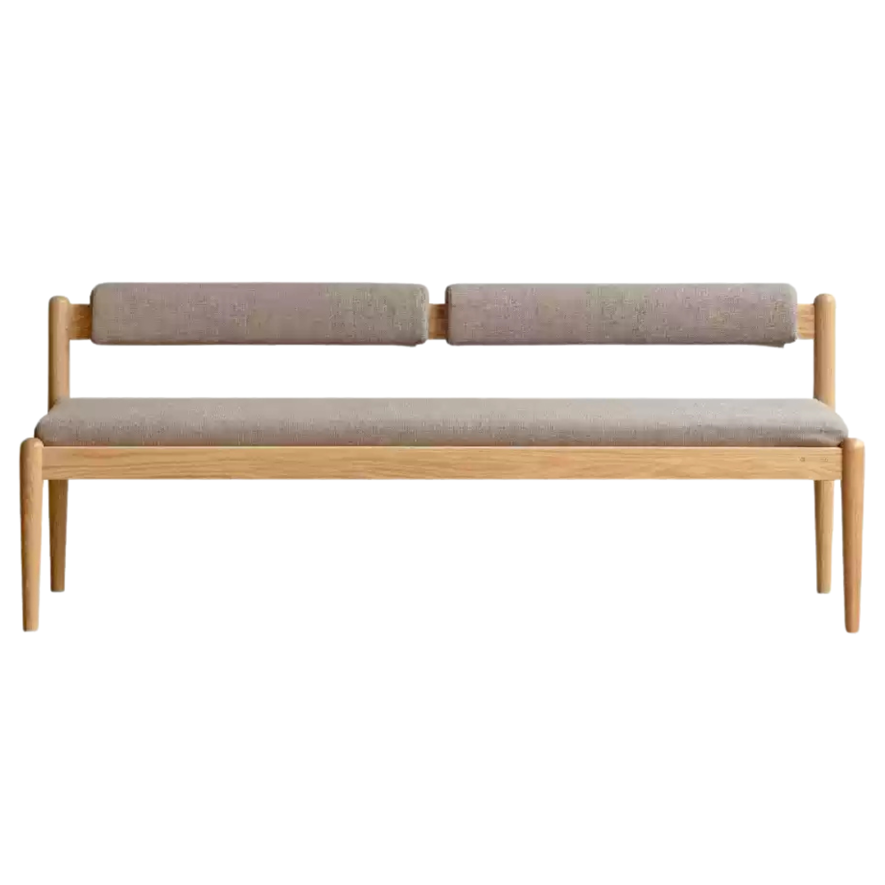 Black Walnut, Oak Solid Wood Soft Bench