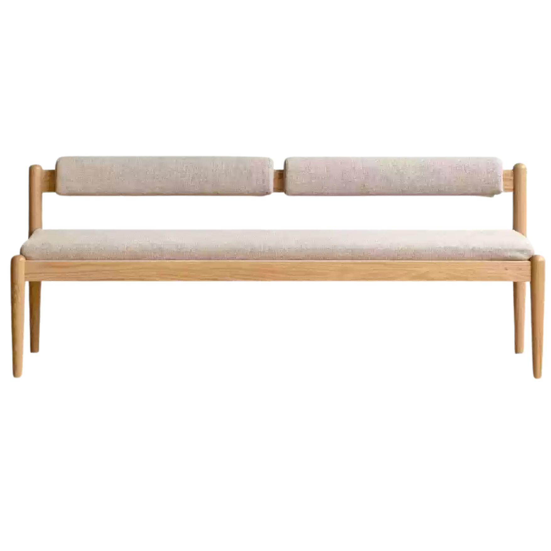 Black Walnut, Oak Solid Wood Soft Bench