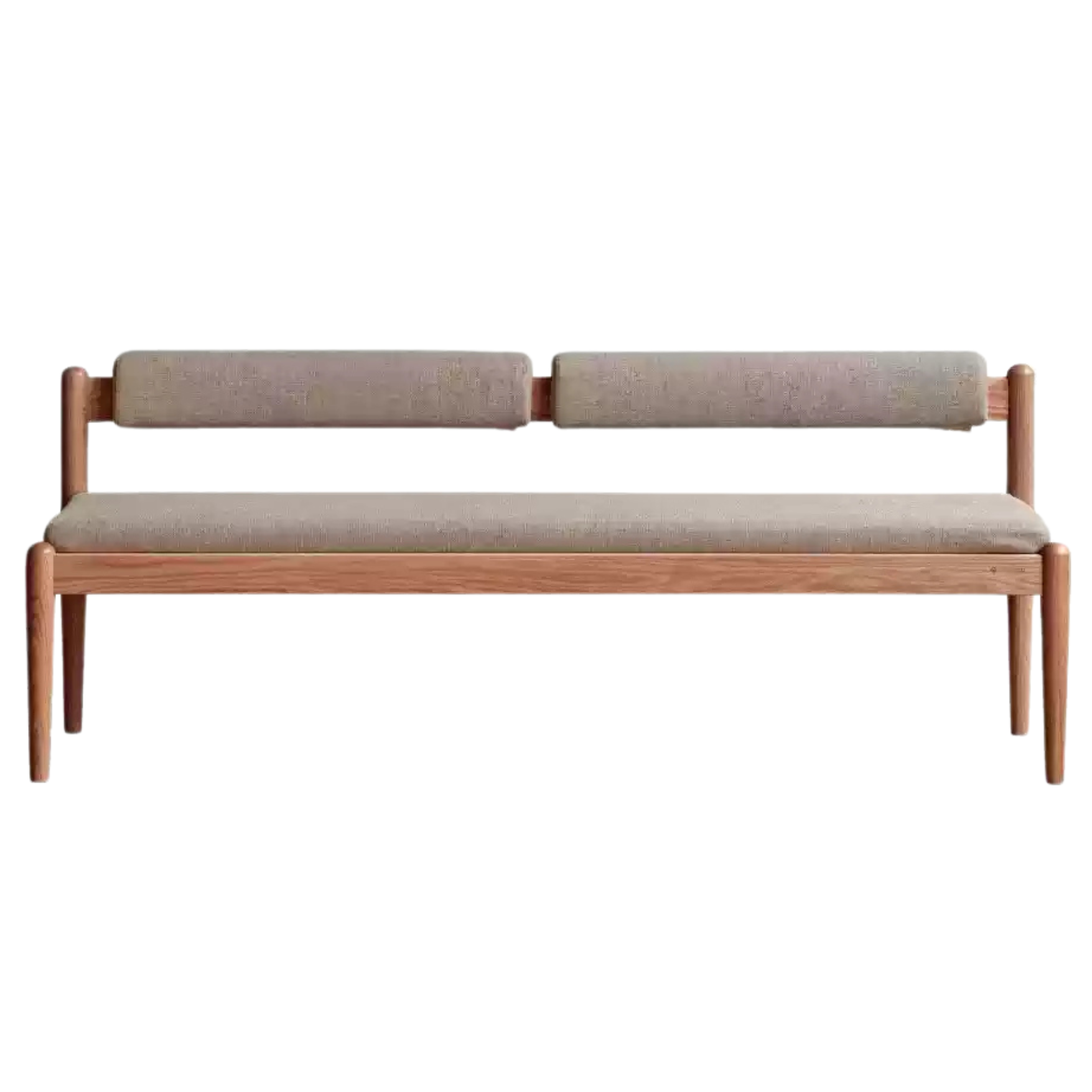 Black Walnut, Oak Solid Wood Soft Bench