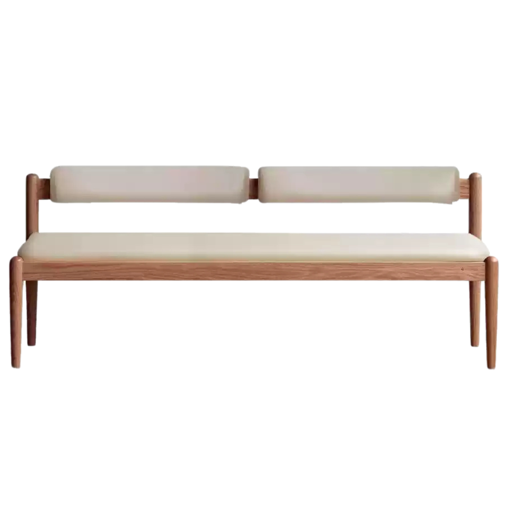 Black Walnut, Oak Solid Wood Soft Bench