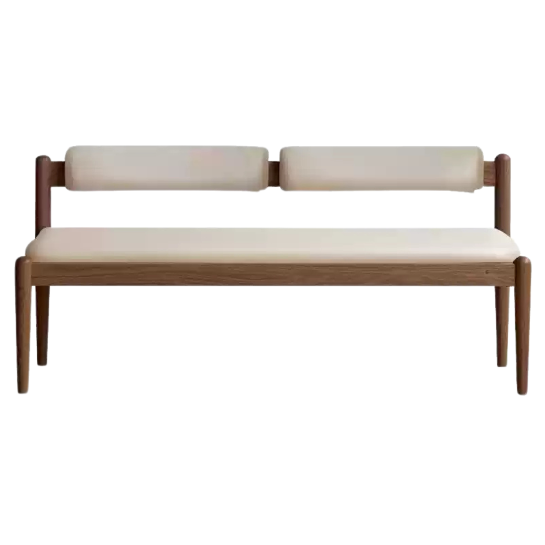 Black Walnut, Oak Solid Wood Soft Bench