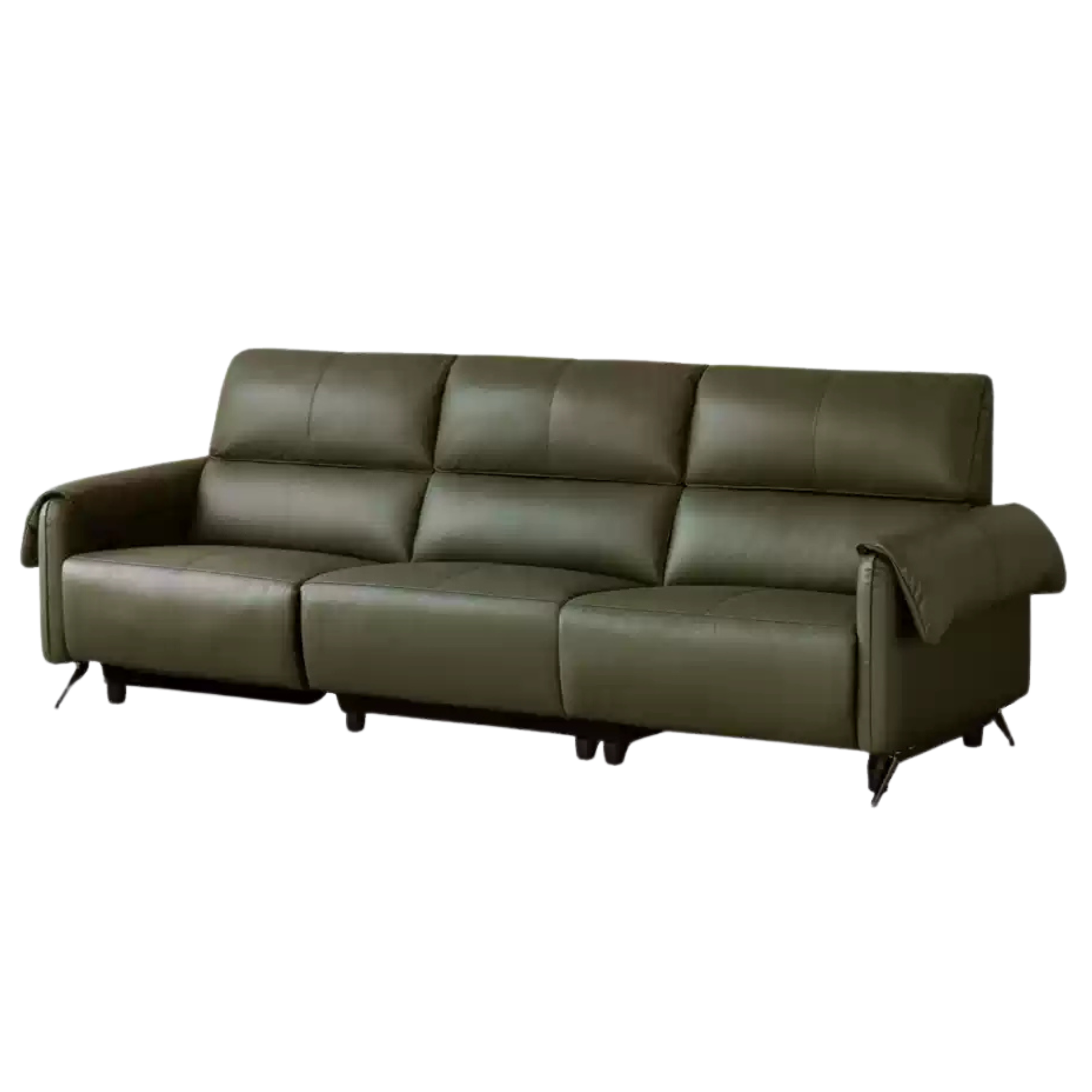 Leather Telescopic Electric Sofa Modern.