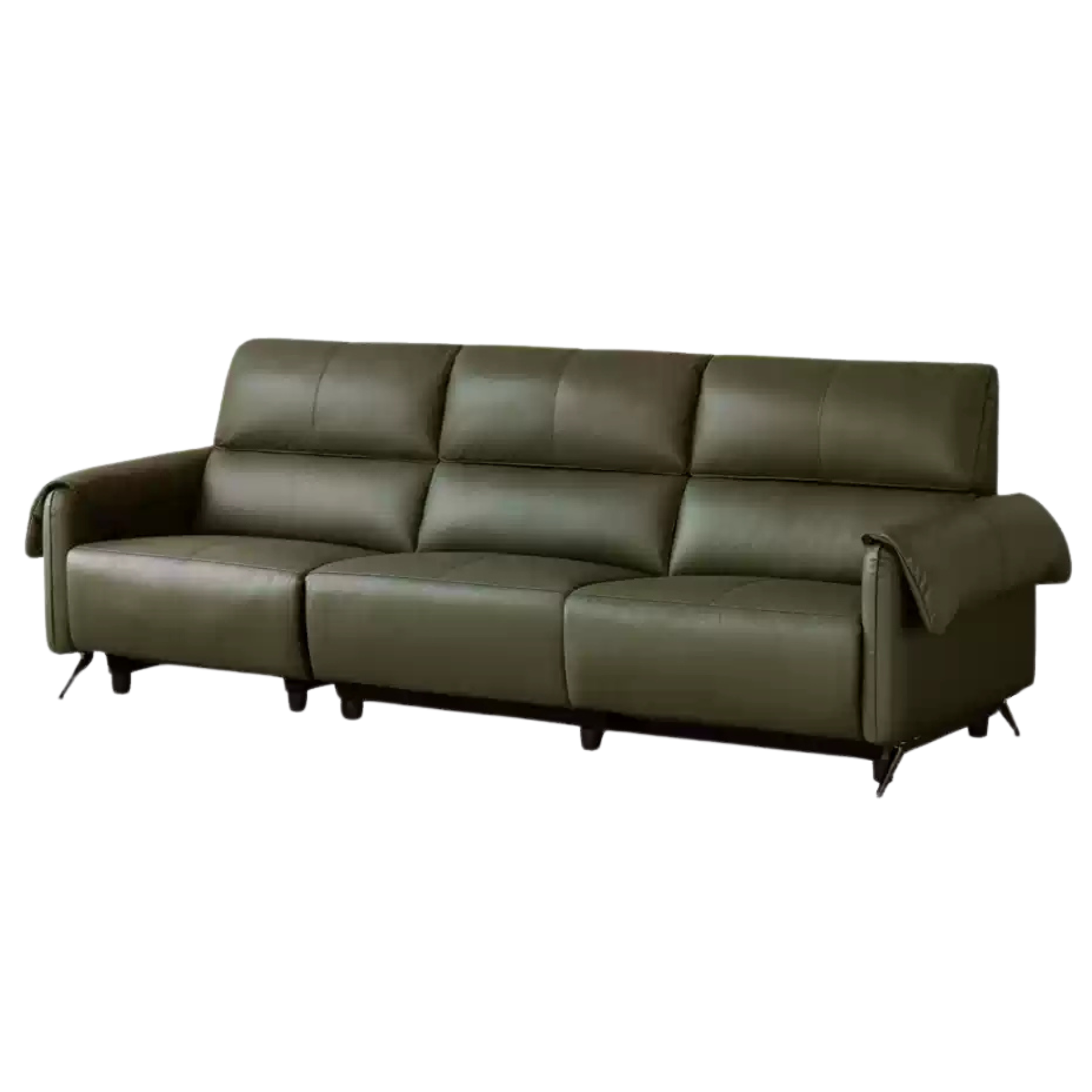 Leather Telescopic Electric Sofa Modern.