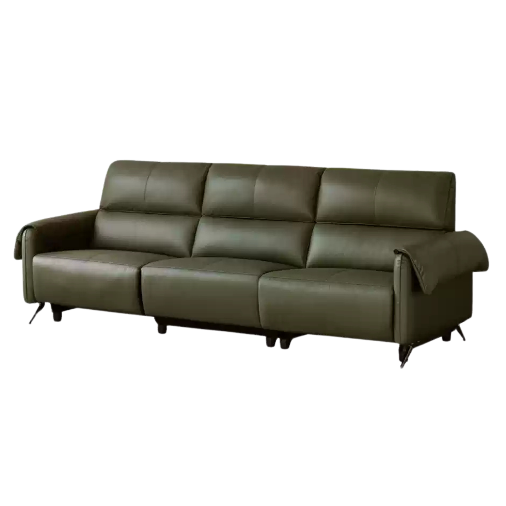 Leather Telescopic Electric Sofa Modern.