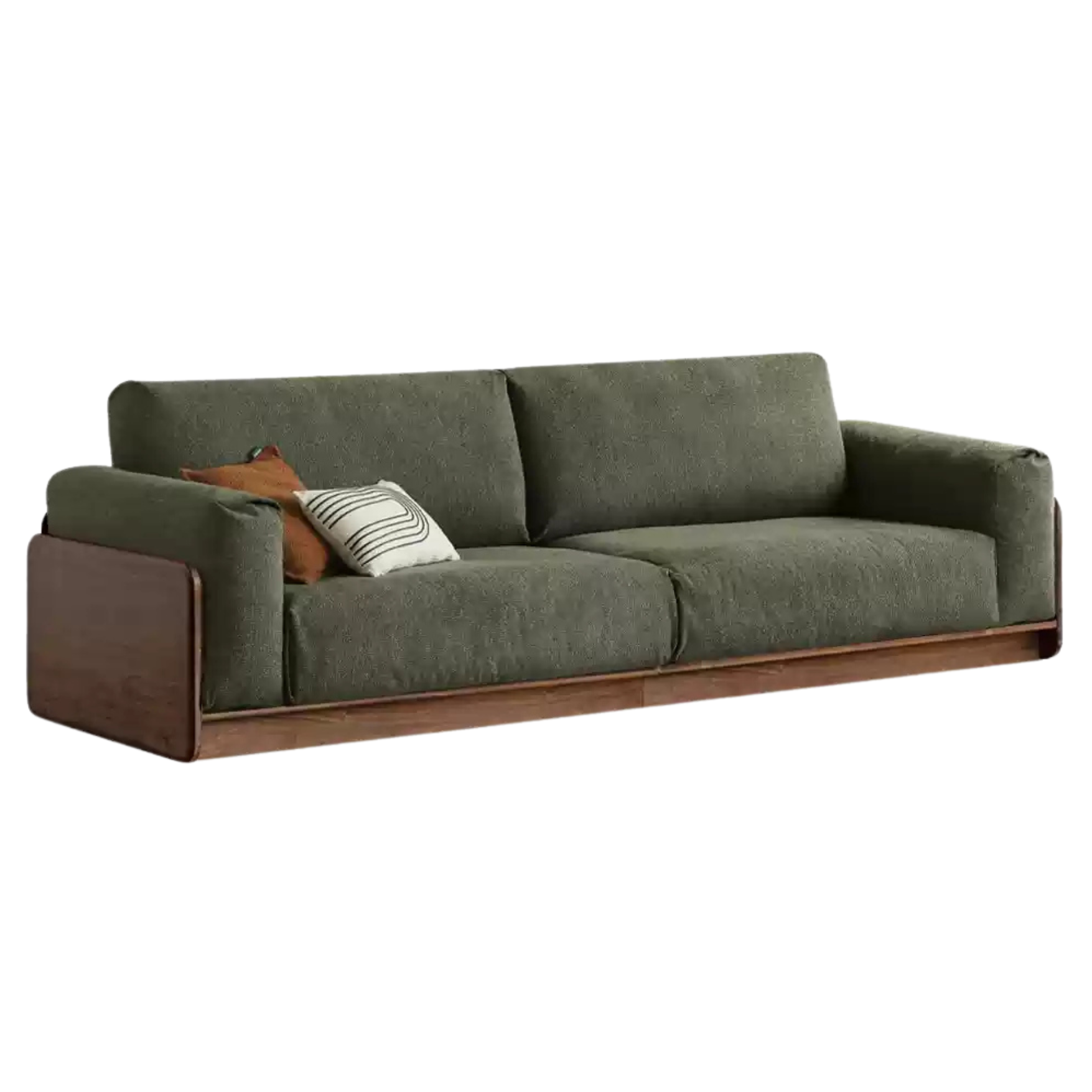 Black Walnut Solid Wood Italian Light Luxury.