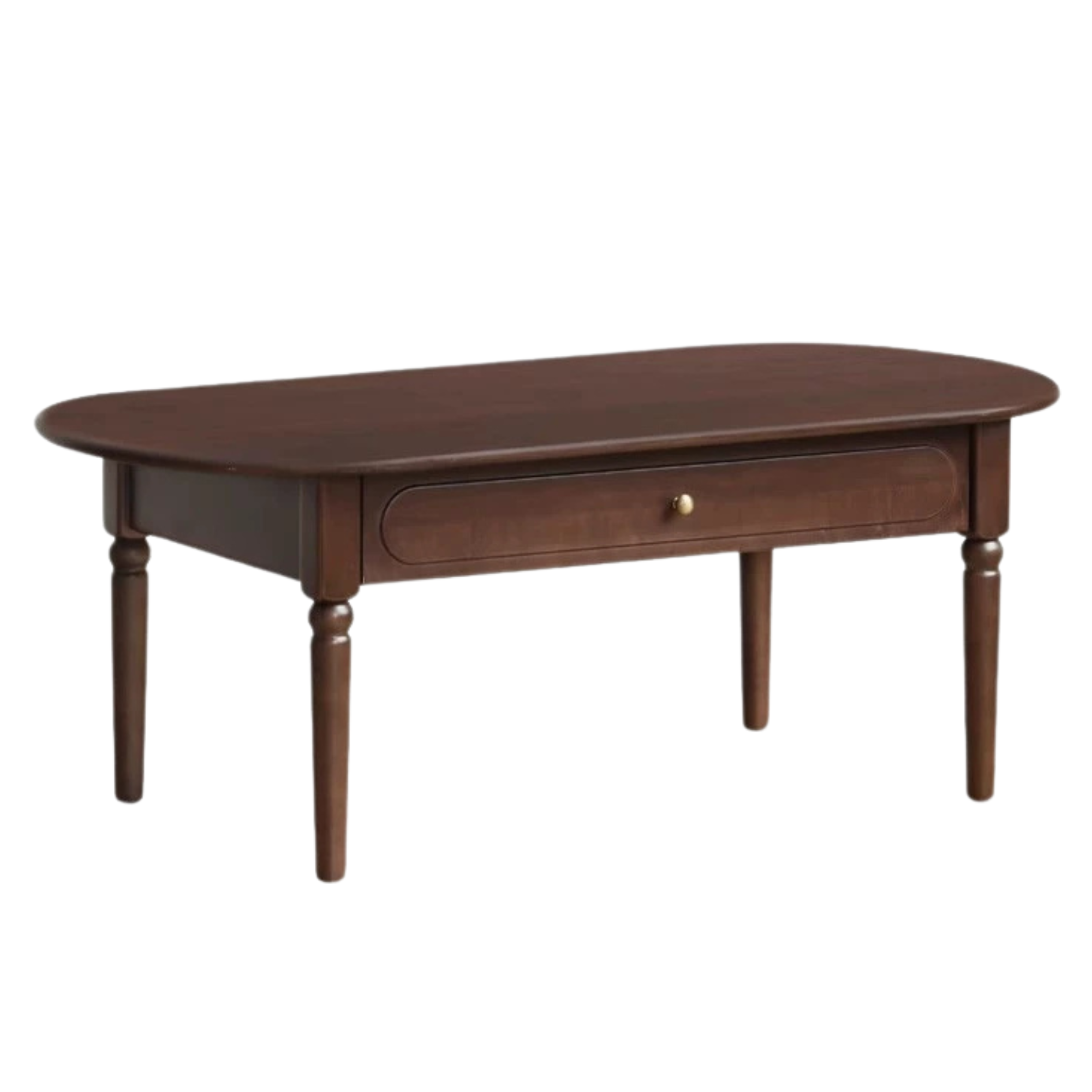 Poplar Solid Wood Retro Coffee Table
