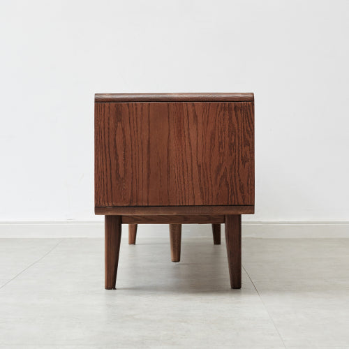 Oak Solid Wood Nordic Modern TV Stand