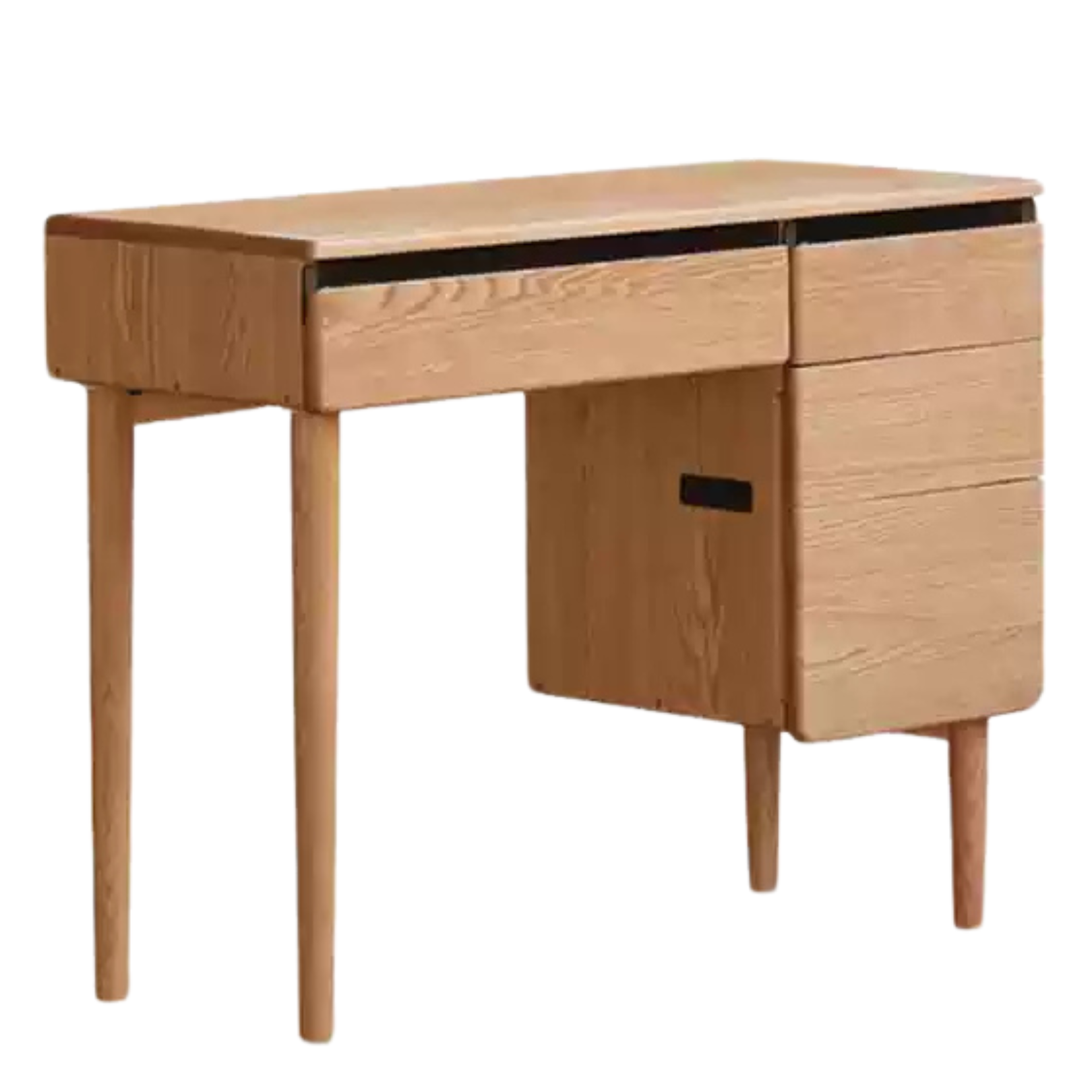 Oak Solid Wood Lighted Dressing Table