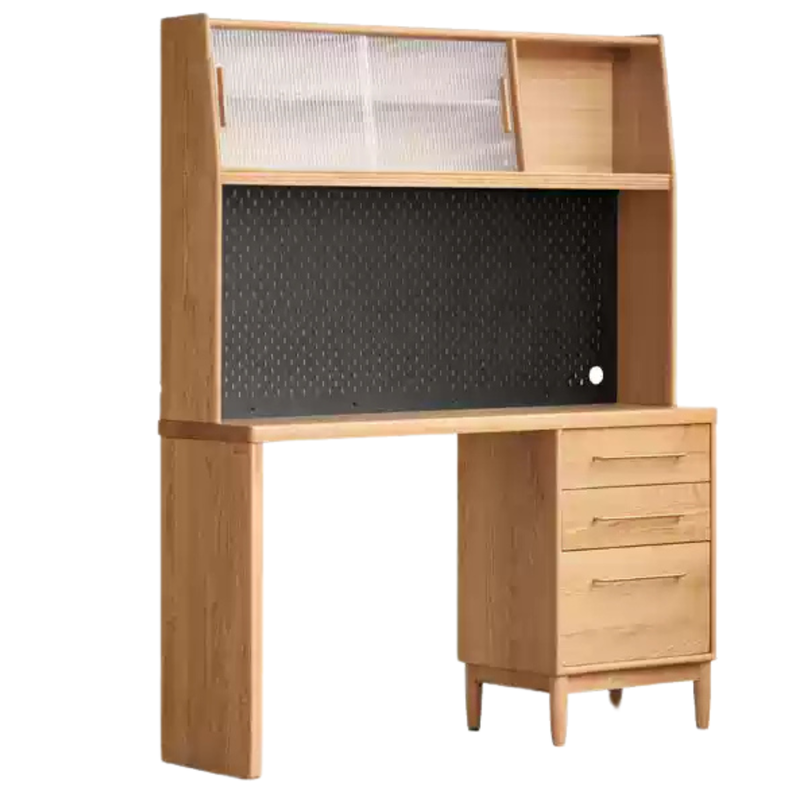 Oak Solid Wood Large Capacity Dining Sideboard