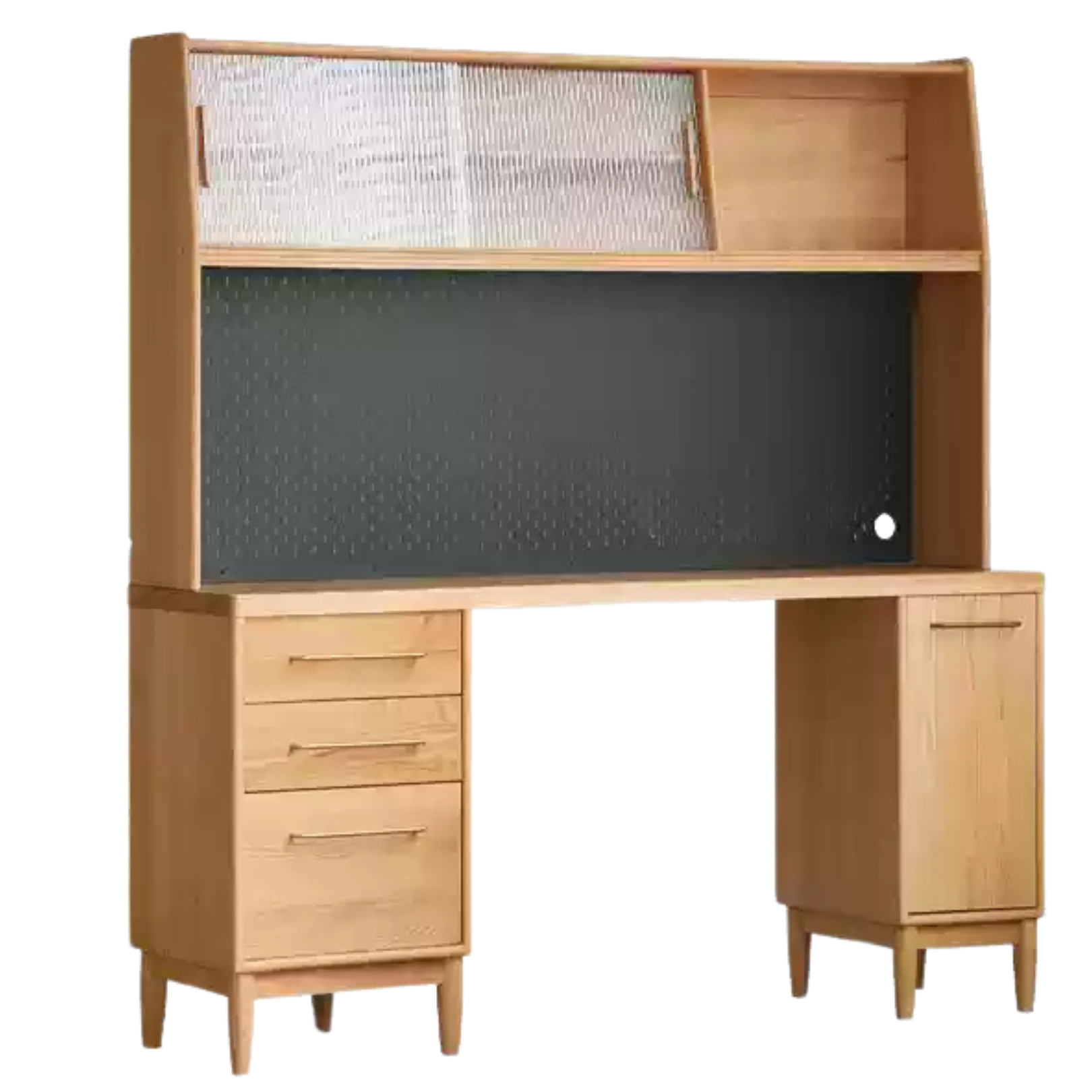 Oak Solid Wood Large Capacity Dining Sideboard