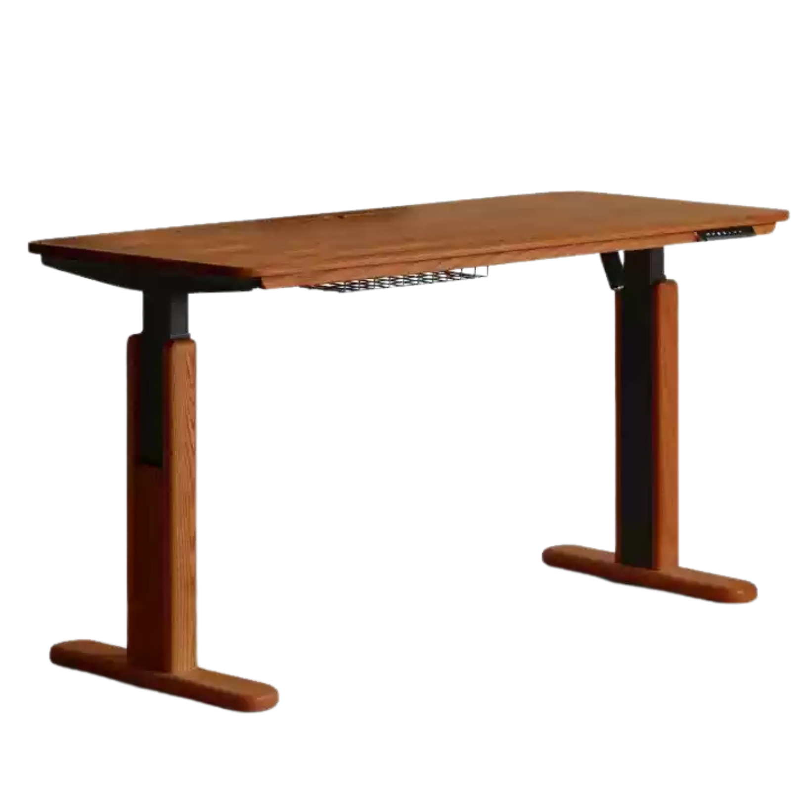 Oak, Ash Solid Wood Electric Lift Desk