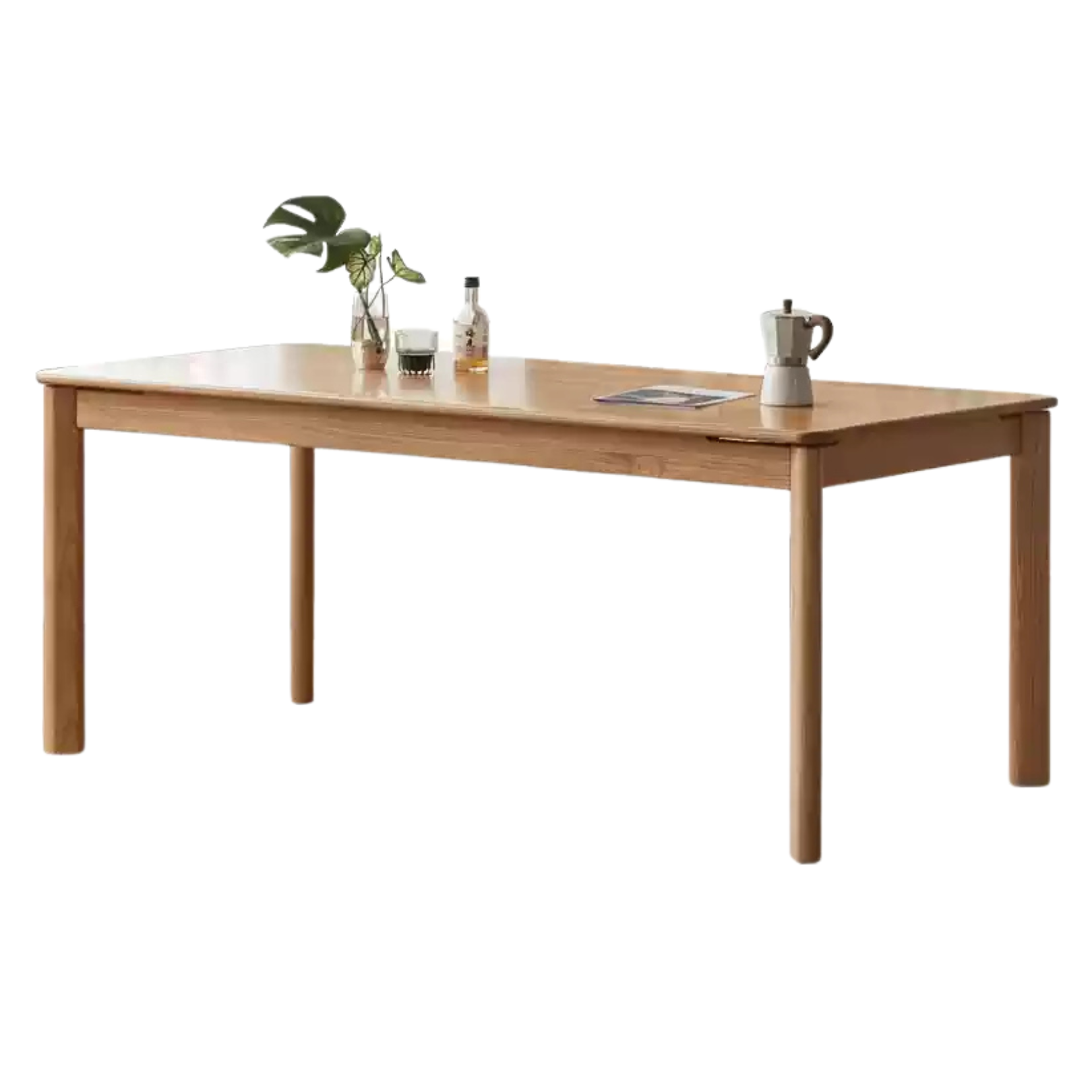 Ash, Oak Solid Wood Long Dining Table