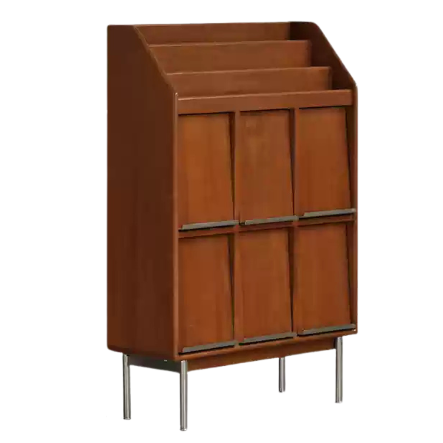 Poplar Solid Wood Household Bookcase.