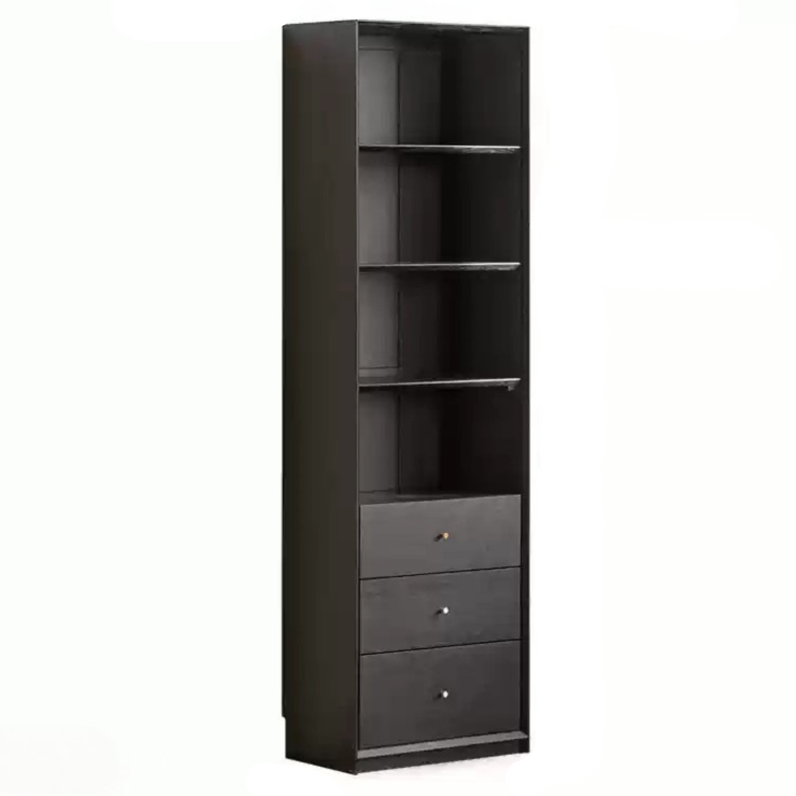 Oak Solid Wood Combination Bookcase Floor Bookshelf