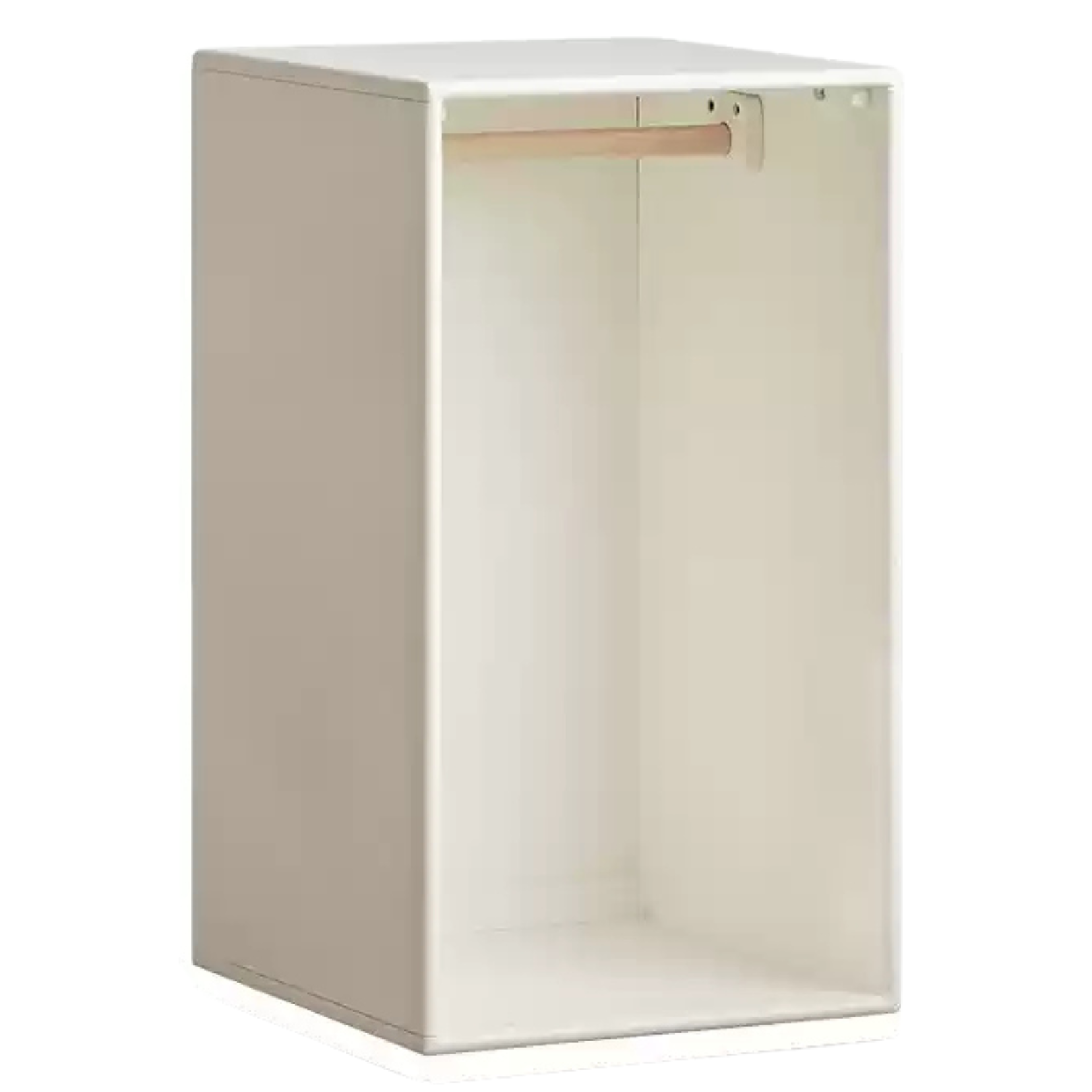 Rubber Solid Wood Children's Wardrobe Combination Storage Cabinet.