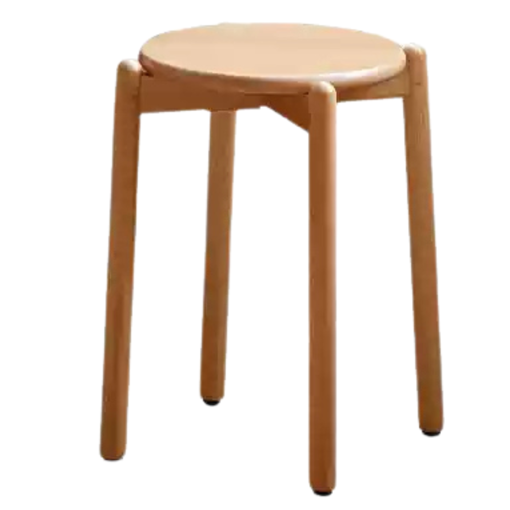 Beech Solid Wood Stackable Stools