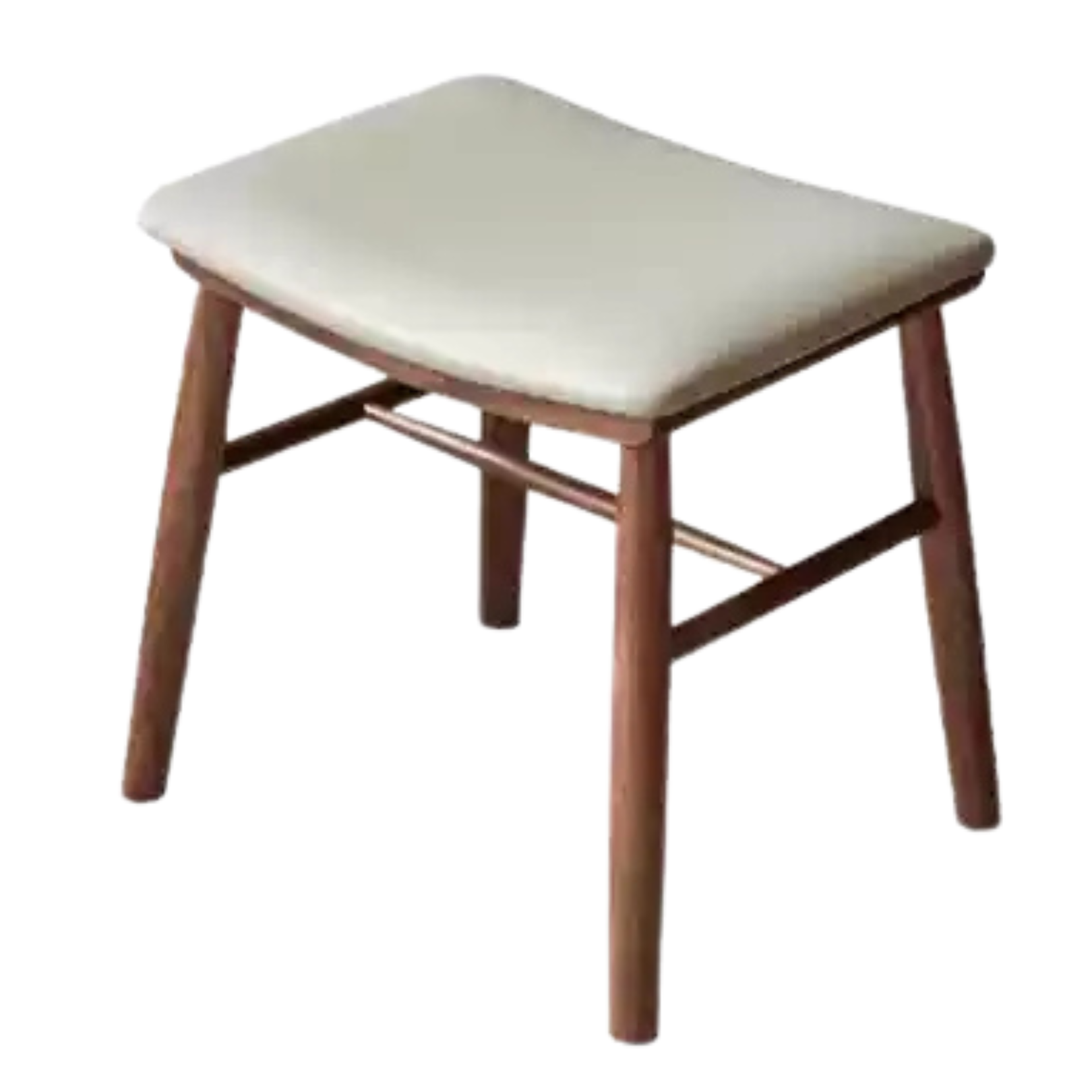 Black Walnut, Ash, Oak Makeup Stool Dressing Stool