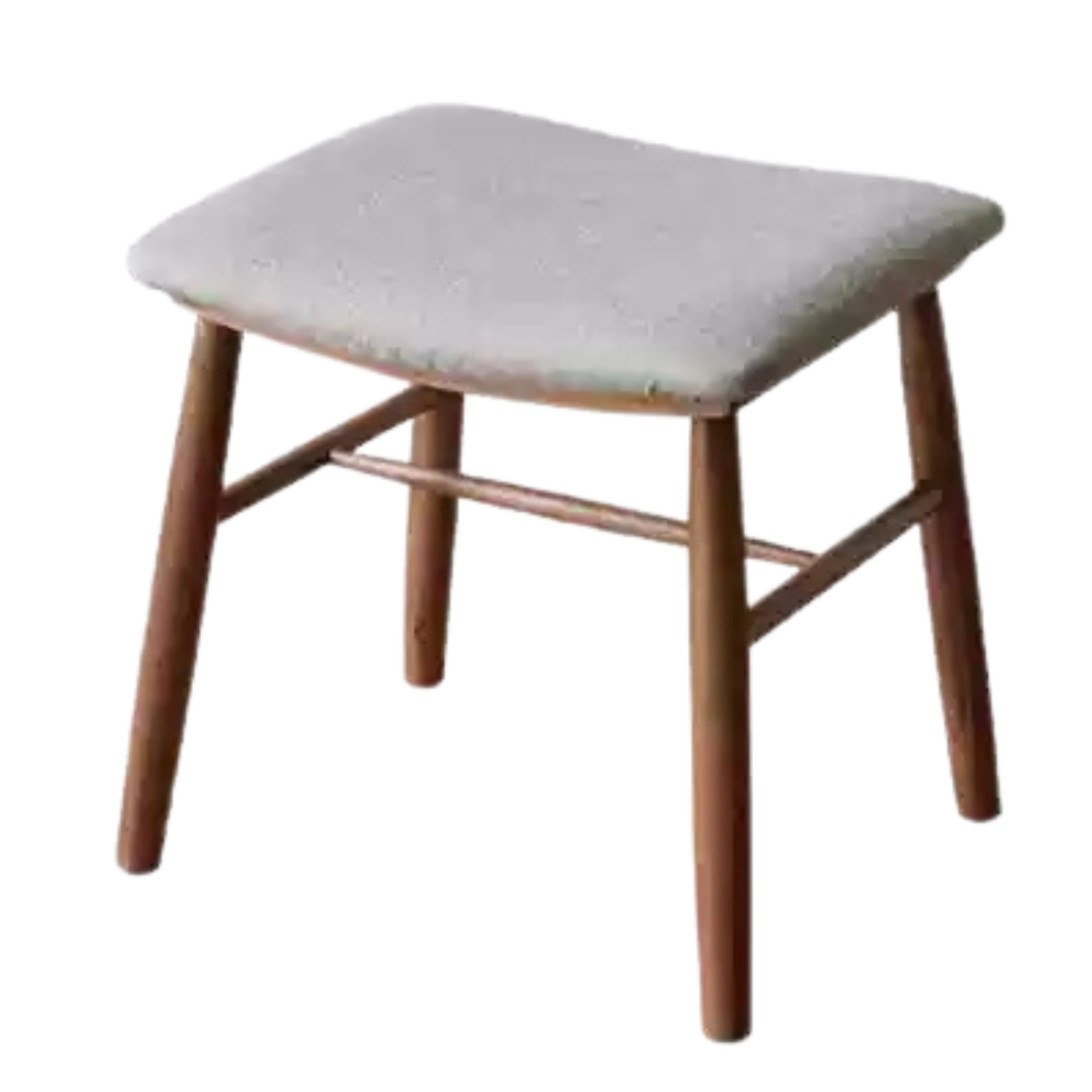 Black Walnut, Ash, Oak Makeup Stool Dressing Stool