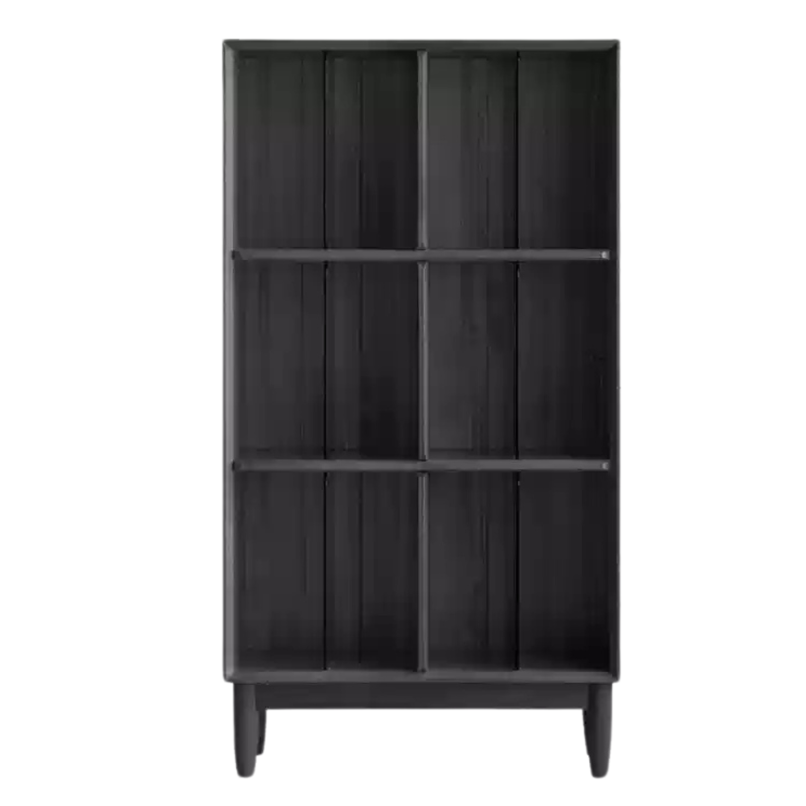 Oak, Ash Solid Wood Integrated Display Bookcase.