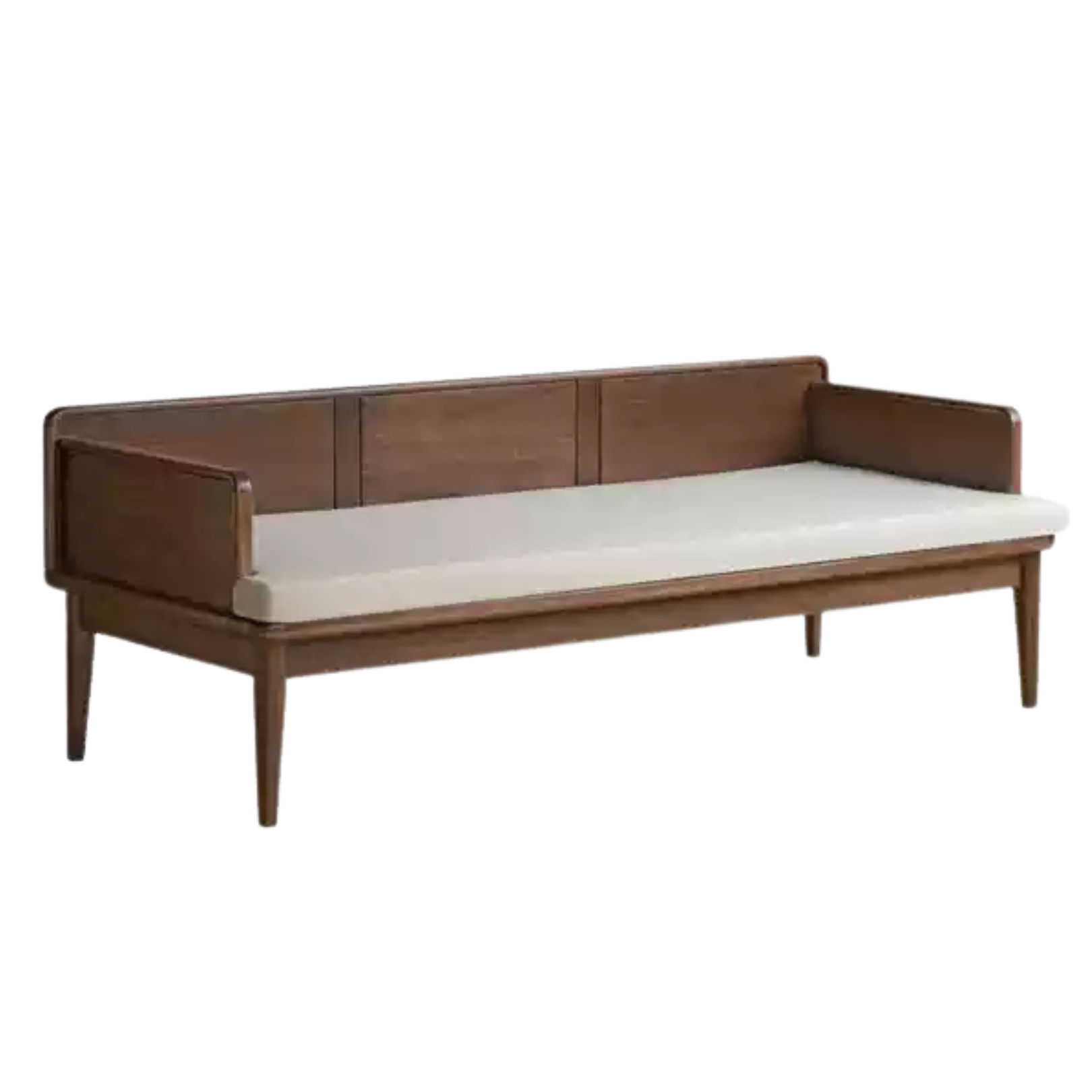 Black Walnut, Oak solid wood Bed New Chinese Style.