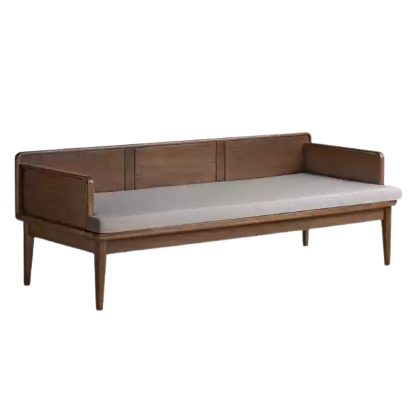 Black Walnut, Oak solid wood Bed New Chinese Style.