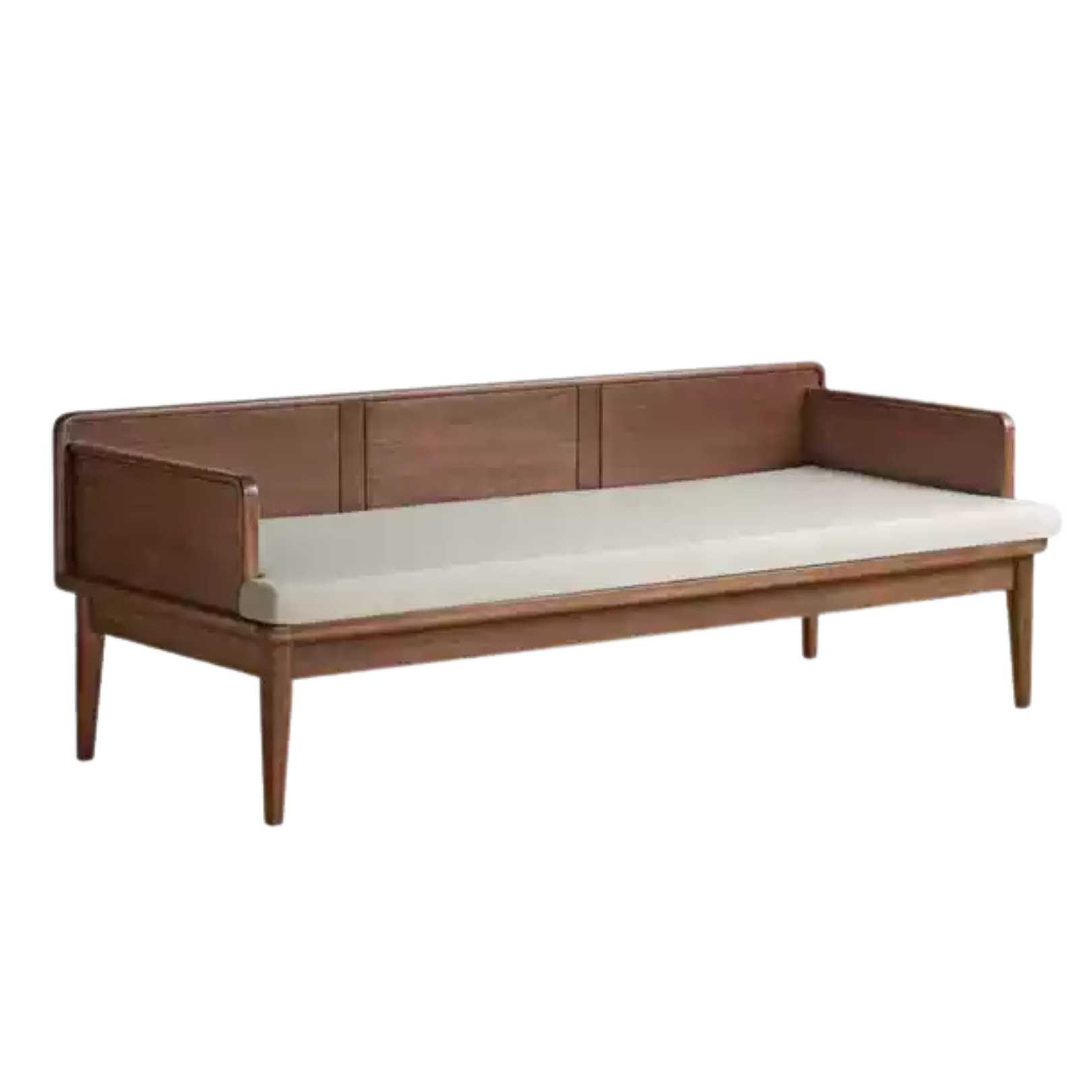Black Walnut, Oak solid wood Bed New Chinese Style.