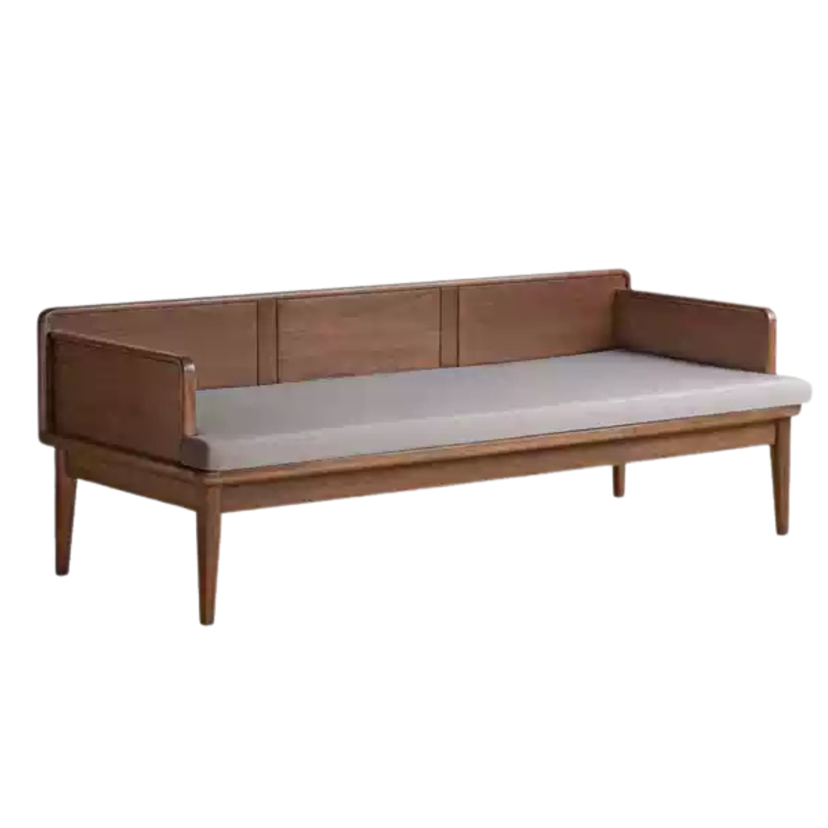 Black Walnut, Oak solid wood Bed New Chinese Style.