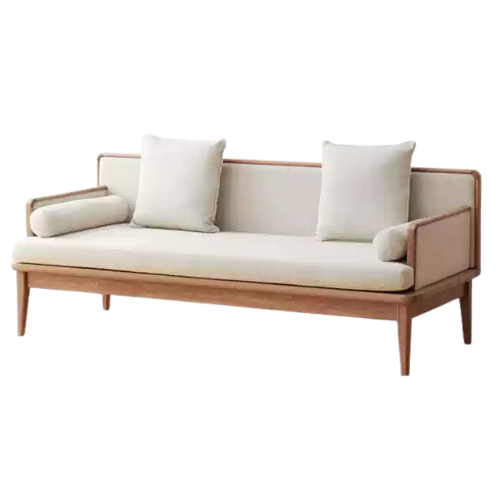 Black Walnut, Ash Solid Wood Sitting Sofa new Chinese Style.