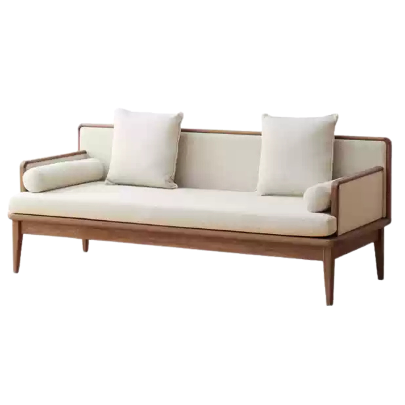 Black Walnut, Ash Solid Wood Sitting Sofa new Chinese Style.