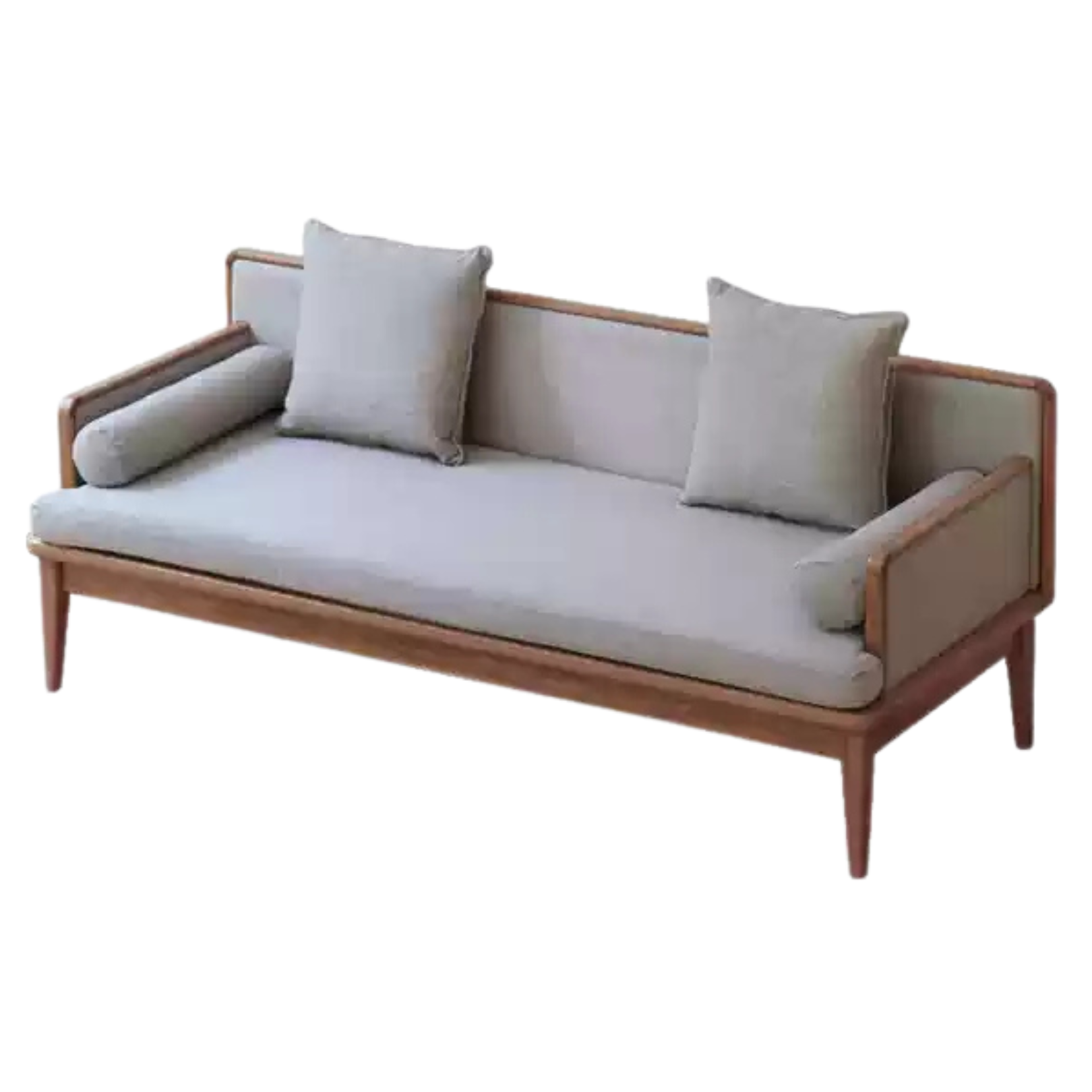 Black Walnut, Ash Solid Wood Sitting Sofa new Chinese Style.