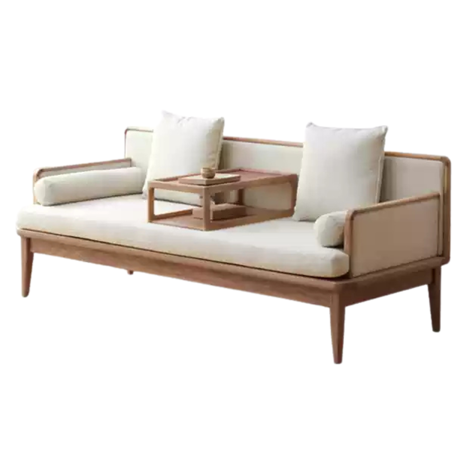 Black Walnut, Ash Solid Wood Sitting Sofa new Chinese Style.