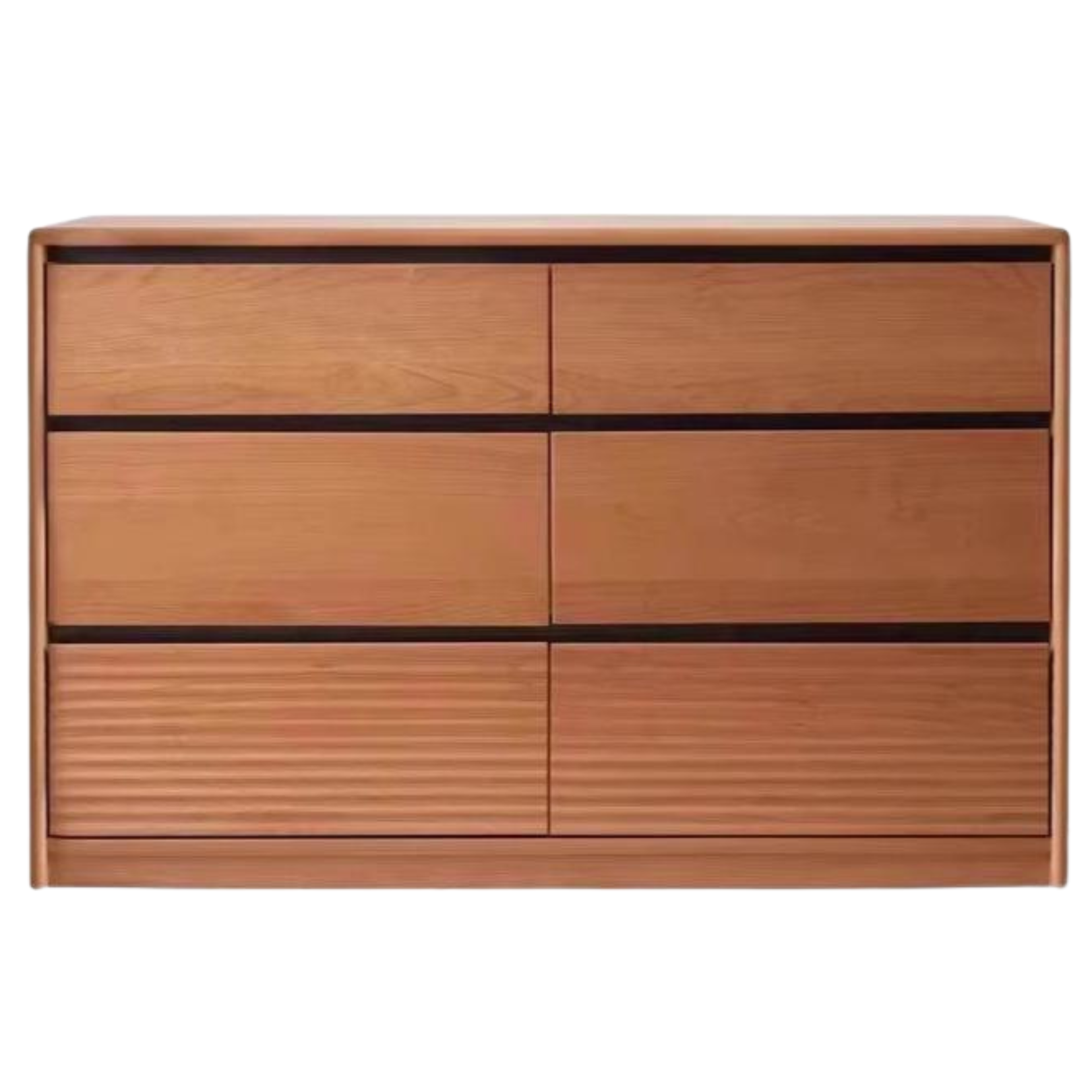 Cherry Solid Wood Retro Dressing Table.