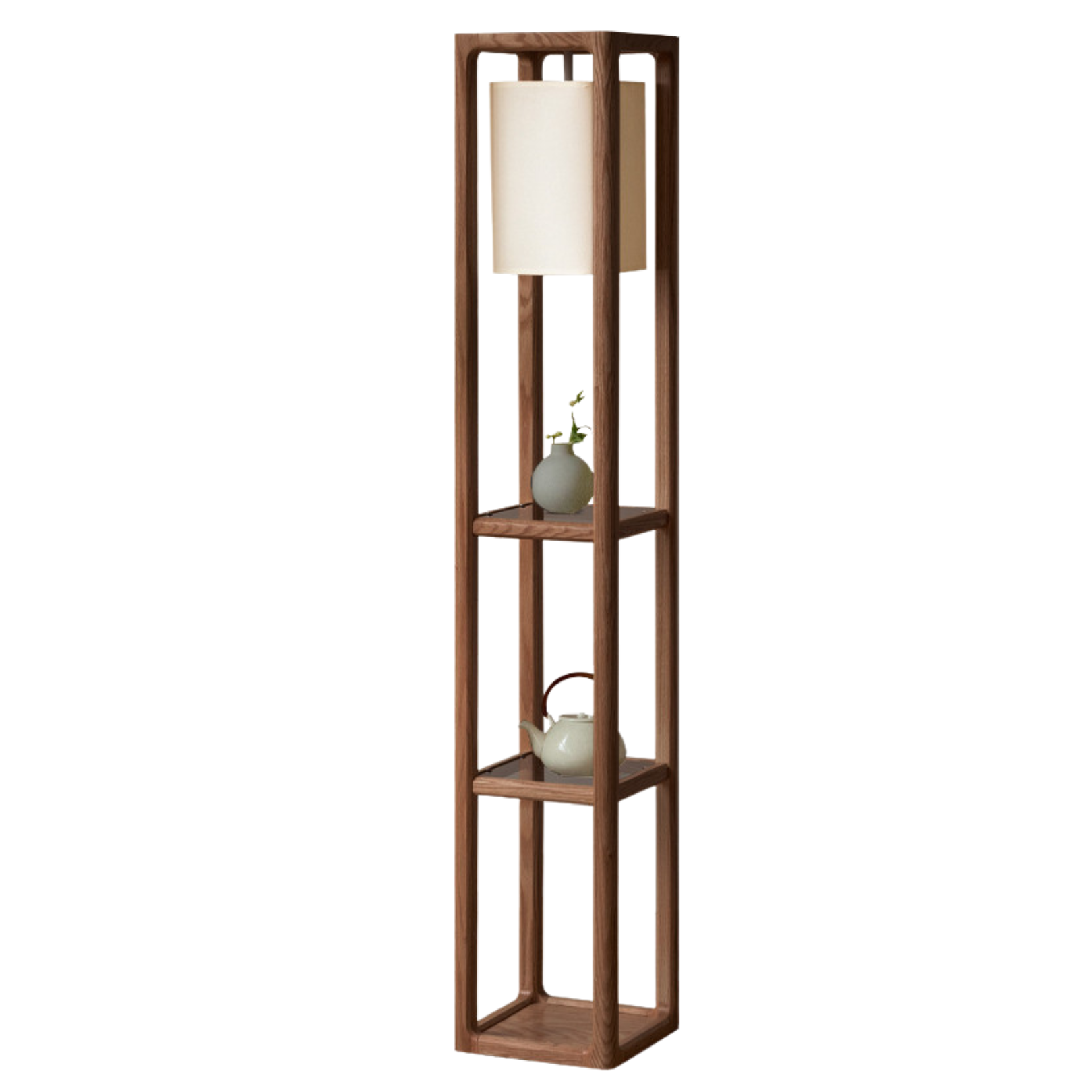 Oak Solid Wood bright lamp