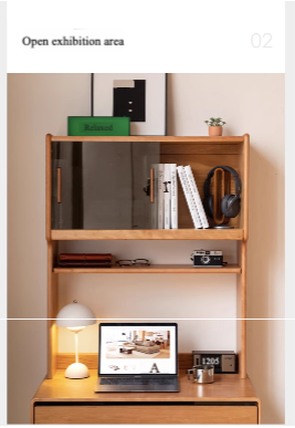 Cherry Solid Wood Desk With Drawer