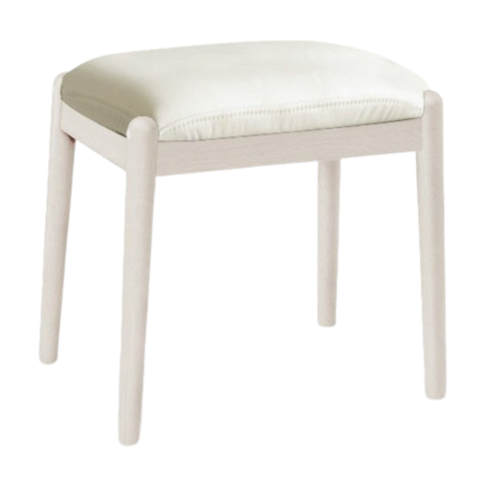 Oak, Birch Solid Wood Makeup Stool