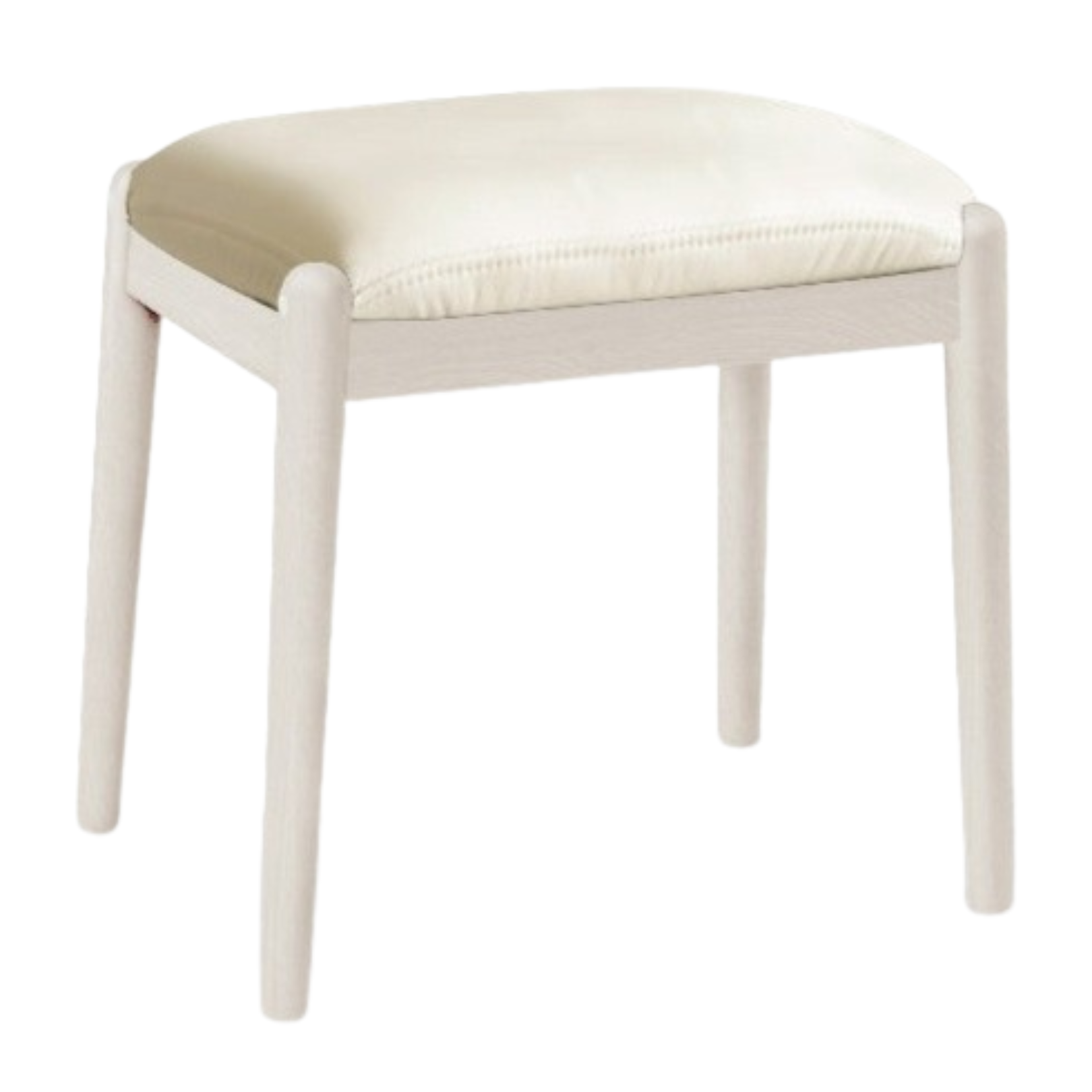 Oak, Birch Solid Wood Makeup Stool