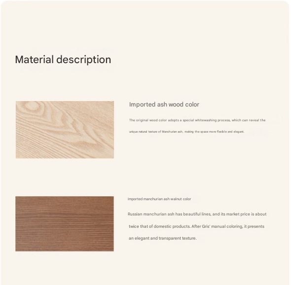 North American Black Walnut, Ash technology cloth suspended soft bed modern